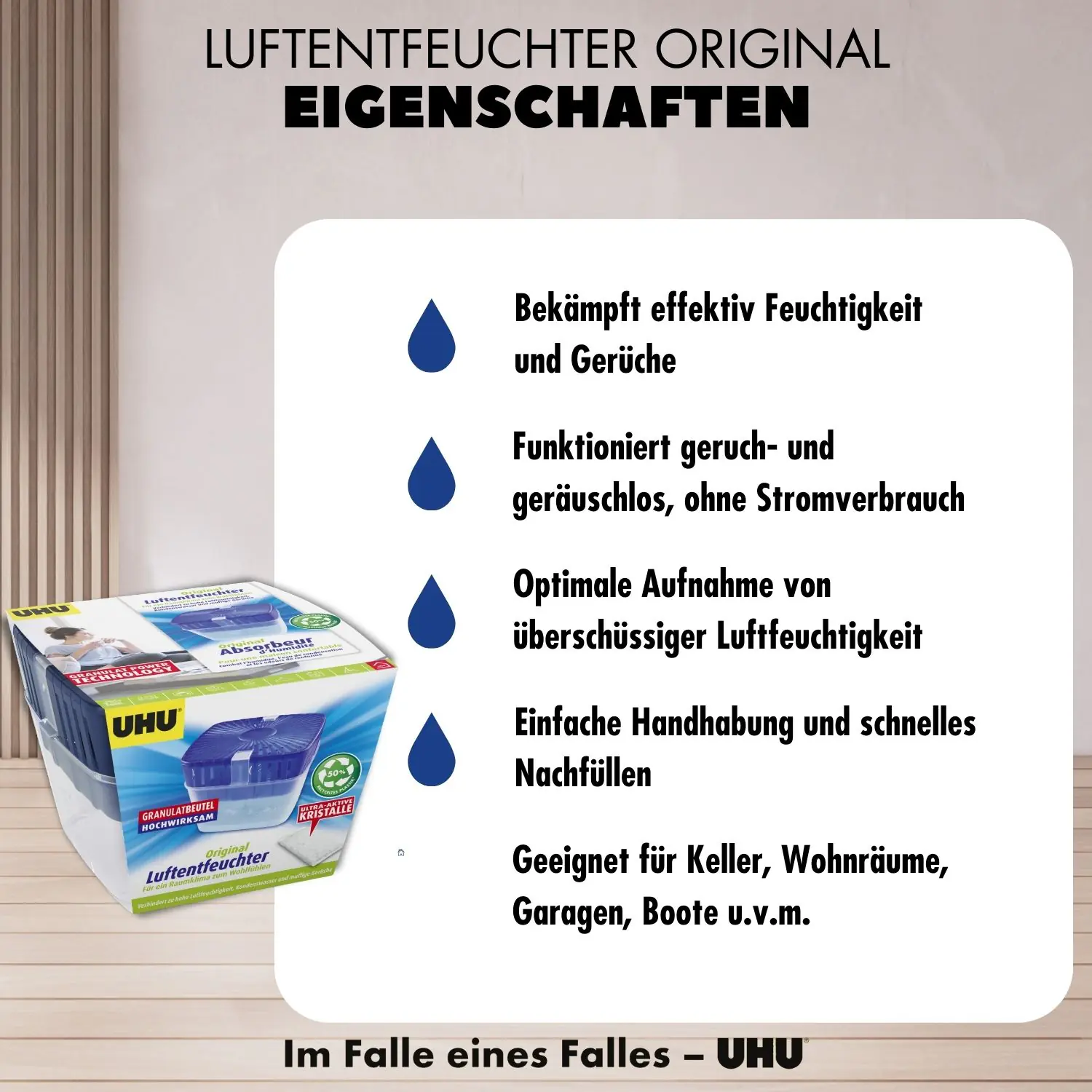 UHU Luftentfeuchter Original 450 g