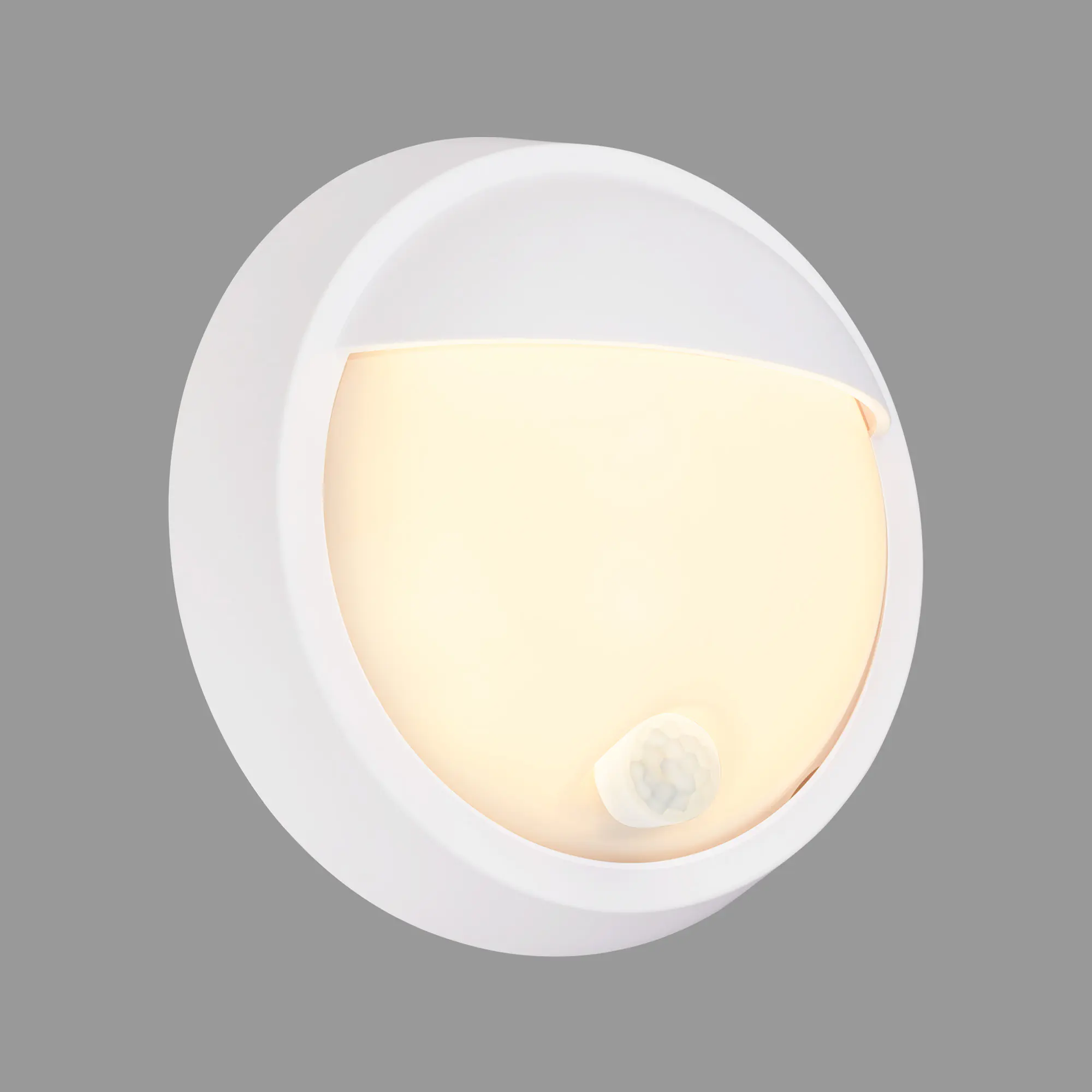 Briloner LED Außenwandleuchte Puni Akku 4W weiß Bewegungssensor warmweiß