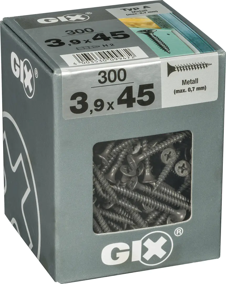 Spax Schnellbauschrauben 3.9 x 45 mm PH 2 Feingewinde - 300 Stk.