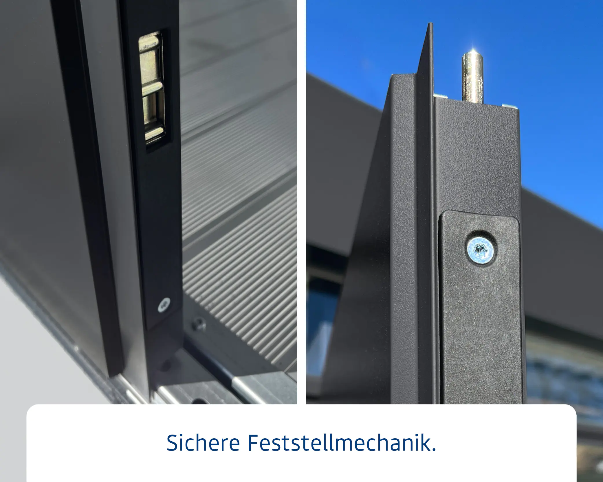 EcoStar Metallgerätehaus Euroline EFD14 LB anthrazit 310 x 310 cm 2-flg.