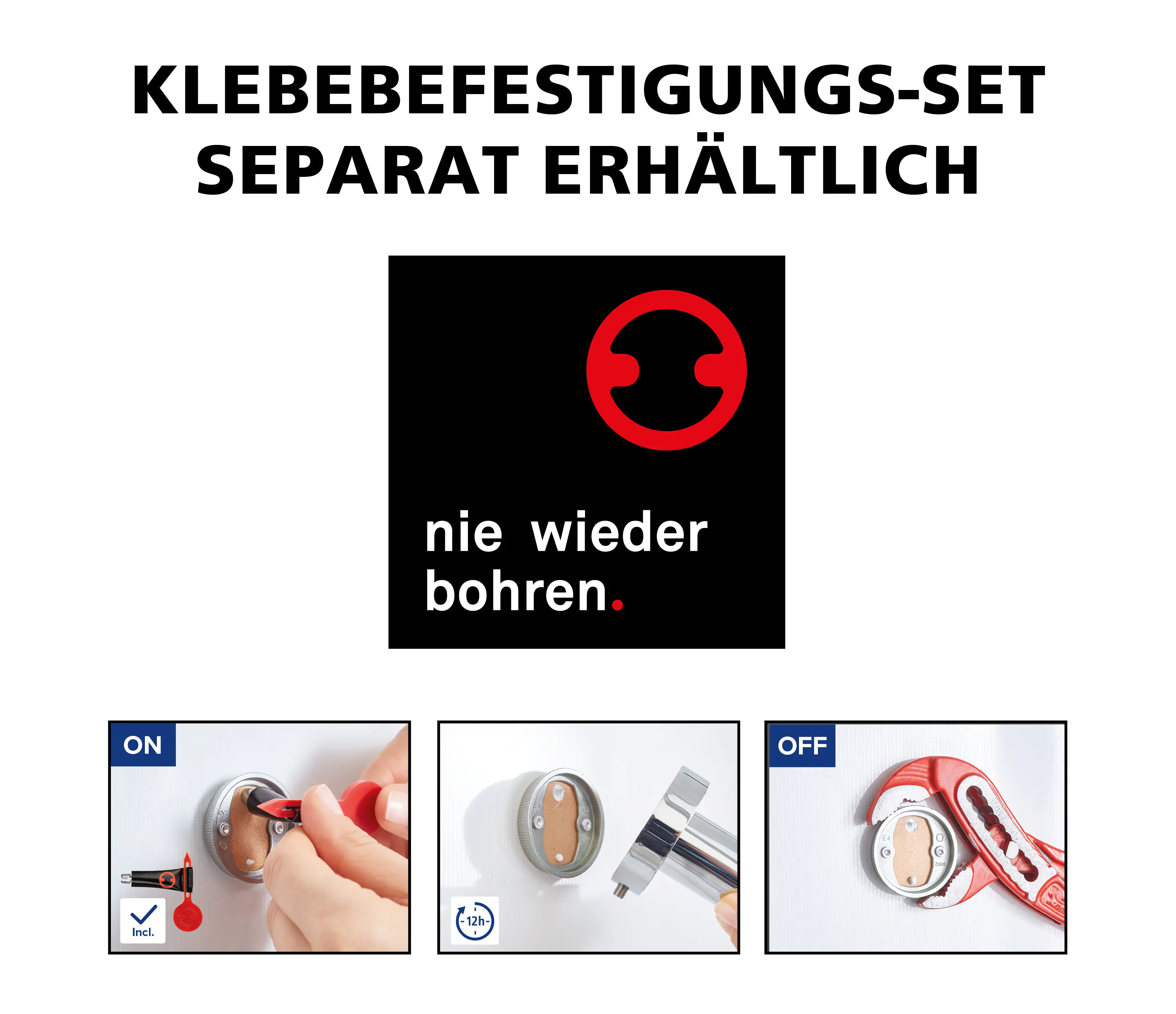 Trendline Toilettenbürstenhalter Edelstahl gebürstet Simple Round