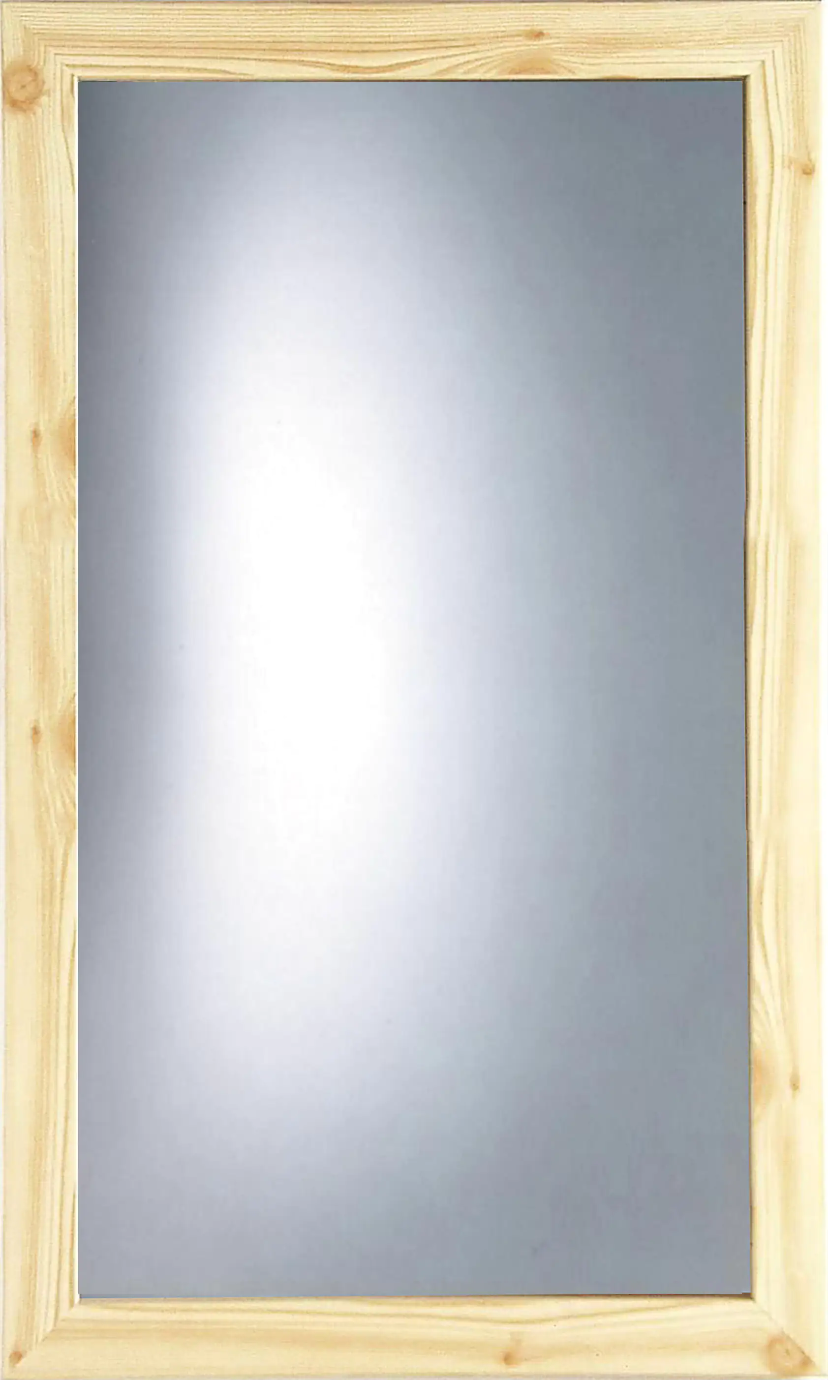 Spiegel Nizza kiefer, 30 x 50 cm