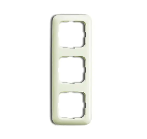 Busch-Jaeger Abdeckrahmen 3-fach Duro 2000 SI, weiß, 2513-212