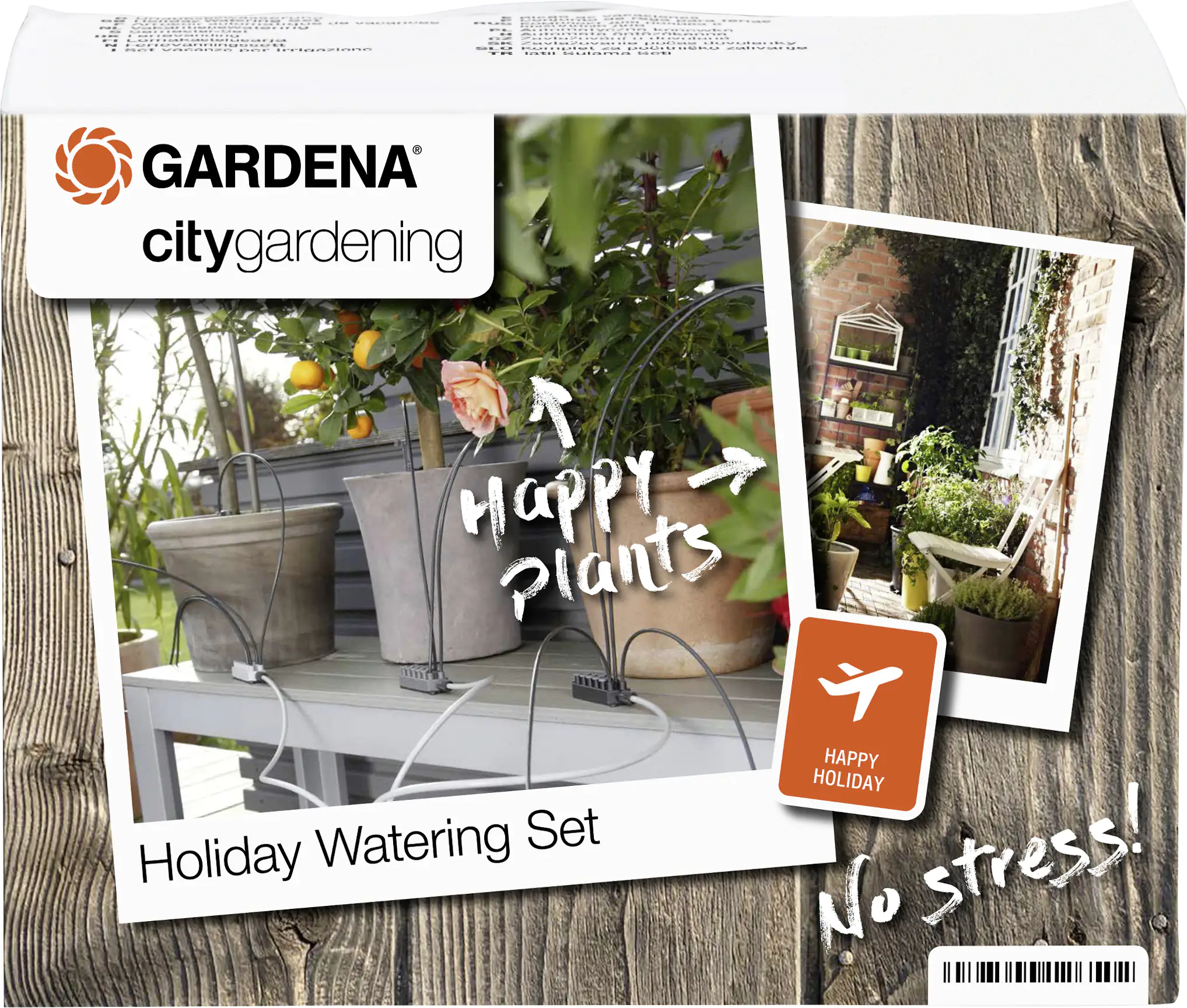 Gardena Bewässerungsset City Gardening für 36 Topfpflanzen