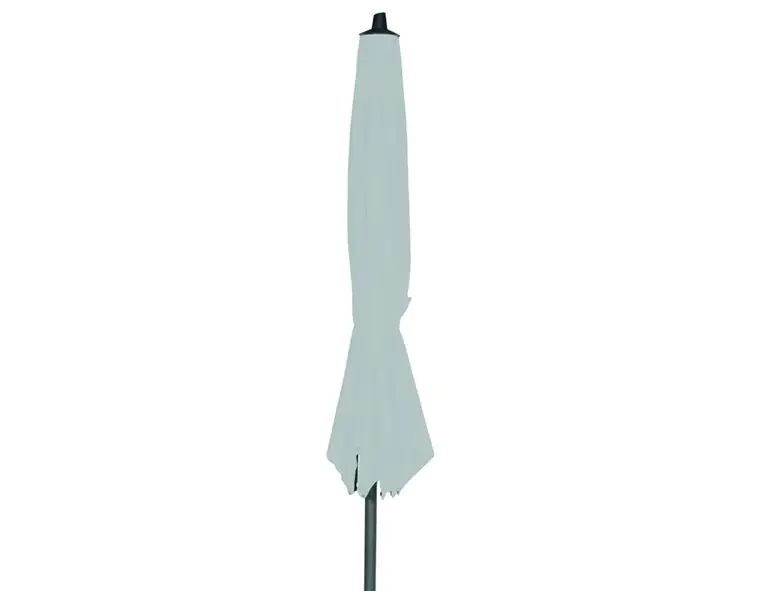 Siena Garden Mittelstockschirm Avio grau Ø 350 cm