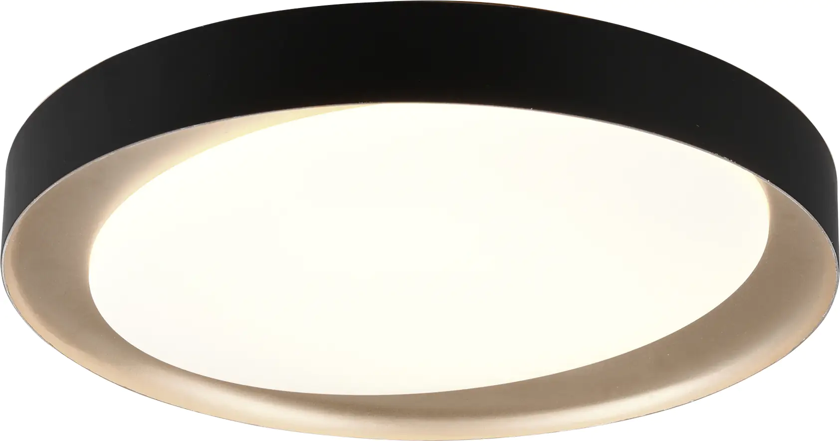 Reality Leuchten LED Deckenleuchte Zeta CCT dimmbar Fernbedienung Ø 48 cm