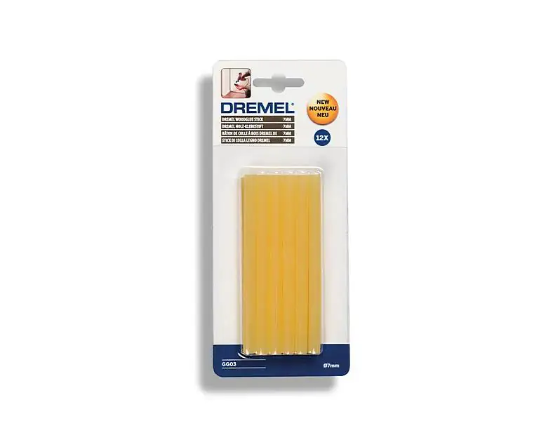 Dremel Klebestifte Ø 7 mm transparent-gelb