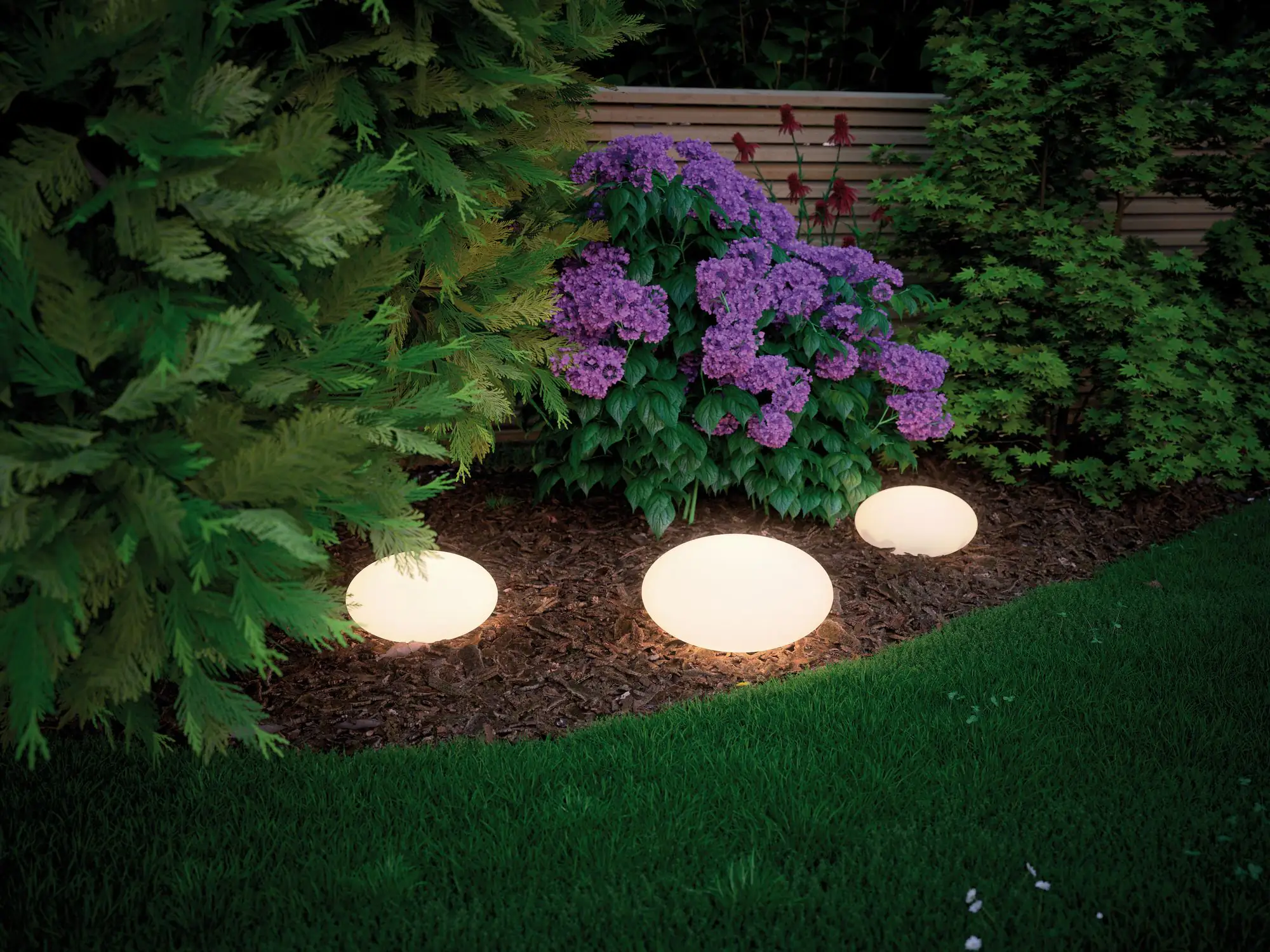 Paulmann Plug & Shine LED Lichtobjekt Stone Outdoor 28 cm warmweiß