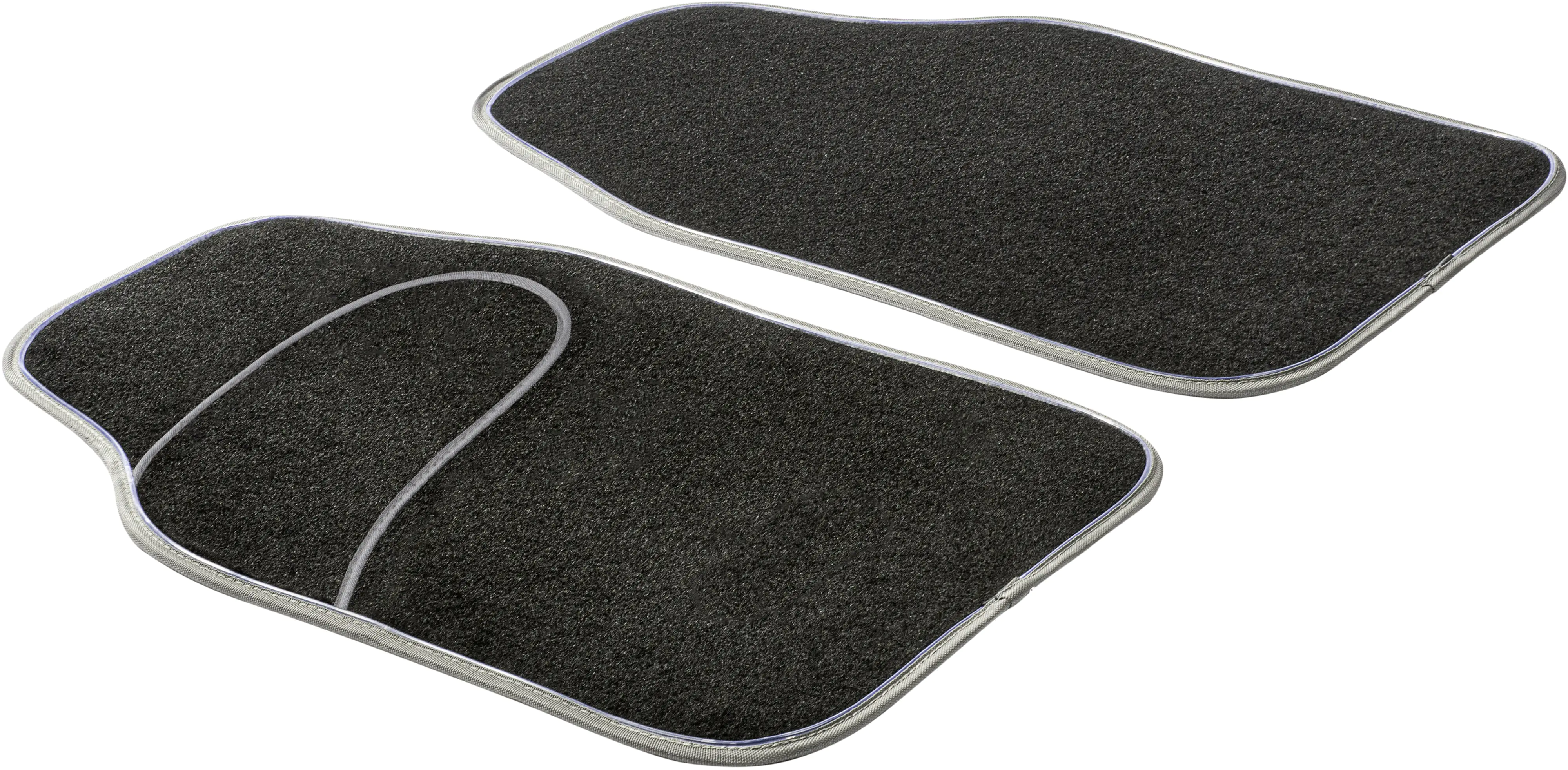 Walser Universal Fußmatten LED Ambiente mit Fernbedienung 2-teilig schwarz