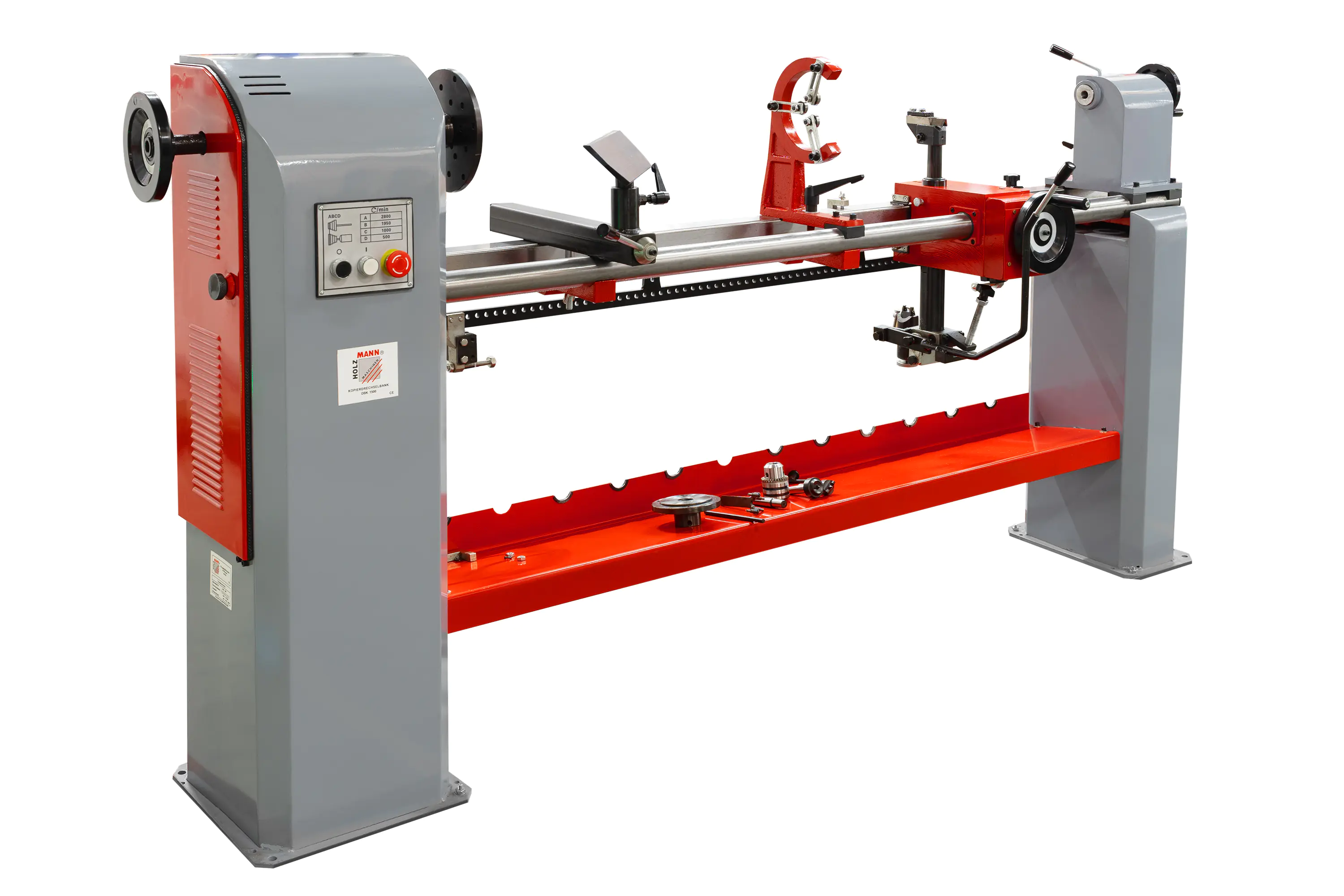 Holzmann Drechselbank mit Kopiervorrichtung DBK1500_400V