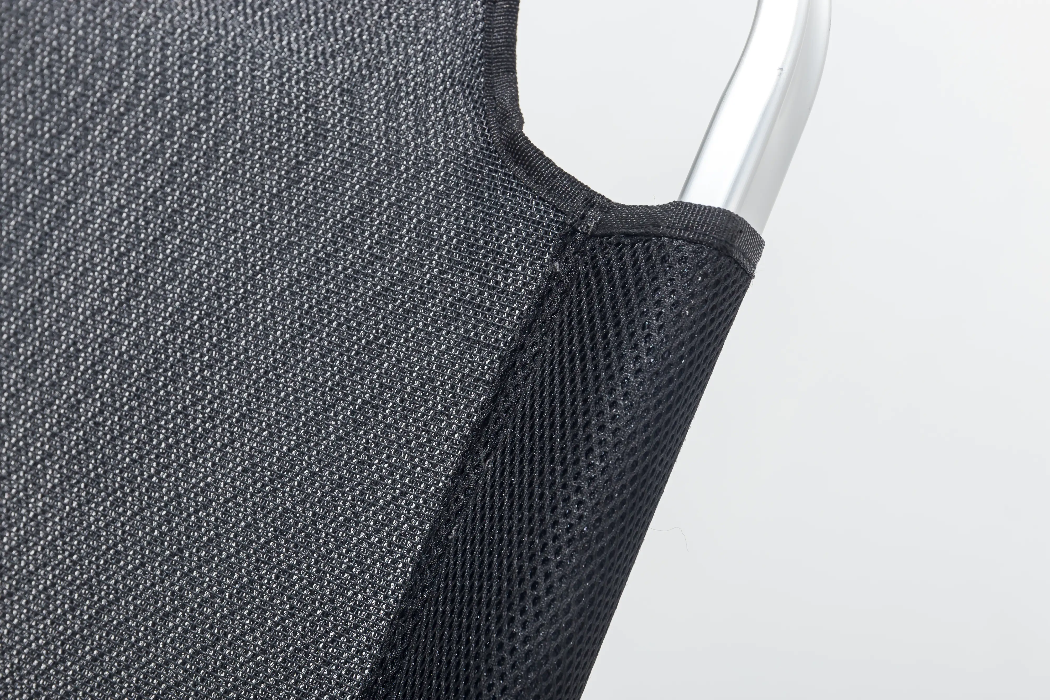 TrendLine Alu-Dreibeinliege De Luxe XL Textilenbespannung, schwarz