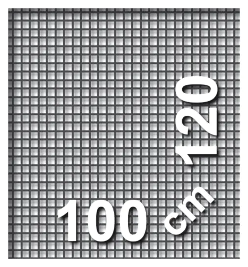 Schellenberg Fliegenschutz-Fenster PREMIUM 100 x 120 cm anthrazit/weiß kürzbar