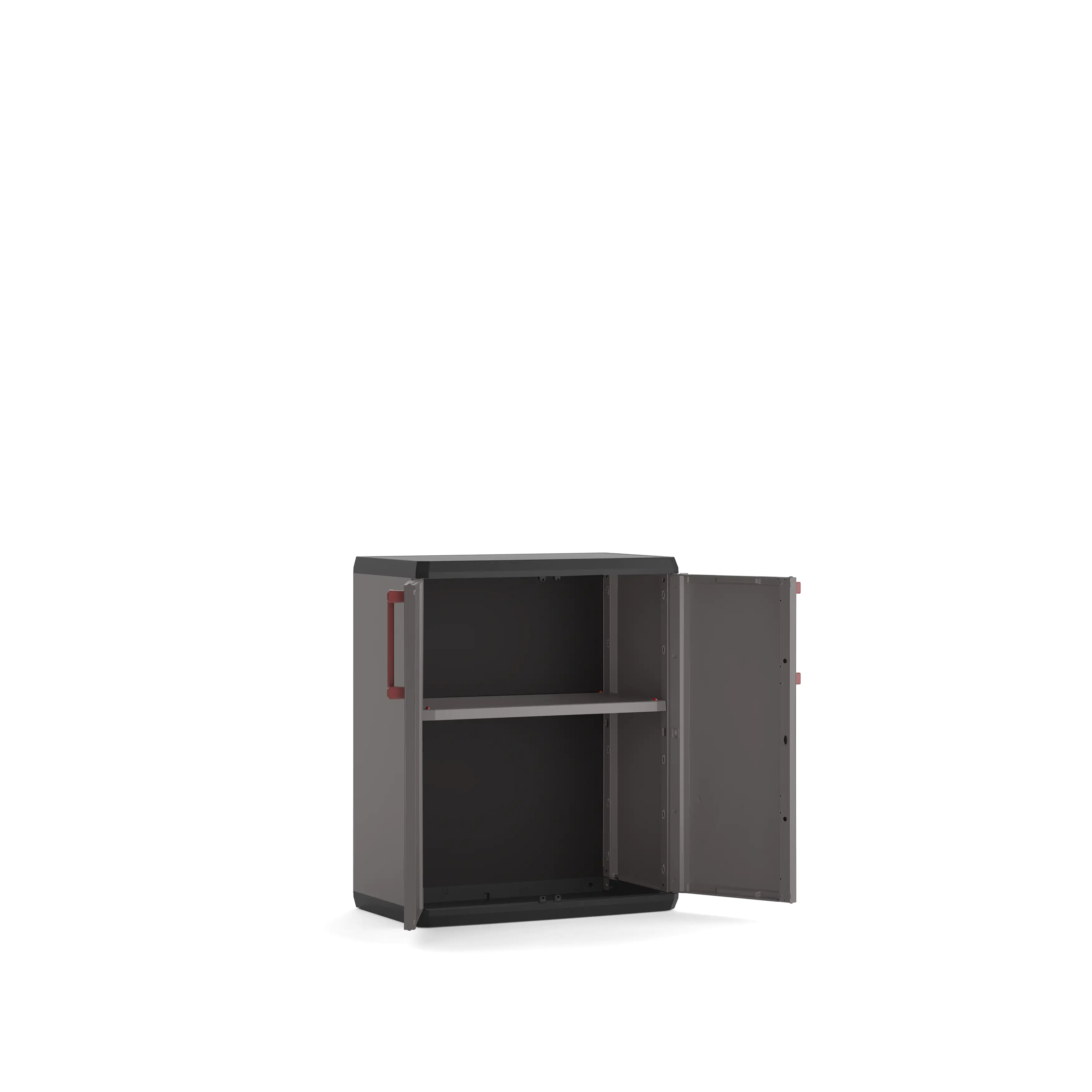 Keter Kunststoffschrank Quadra 166 x 68 x 39 und 83 x 68 x 39 cm