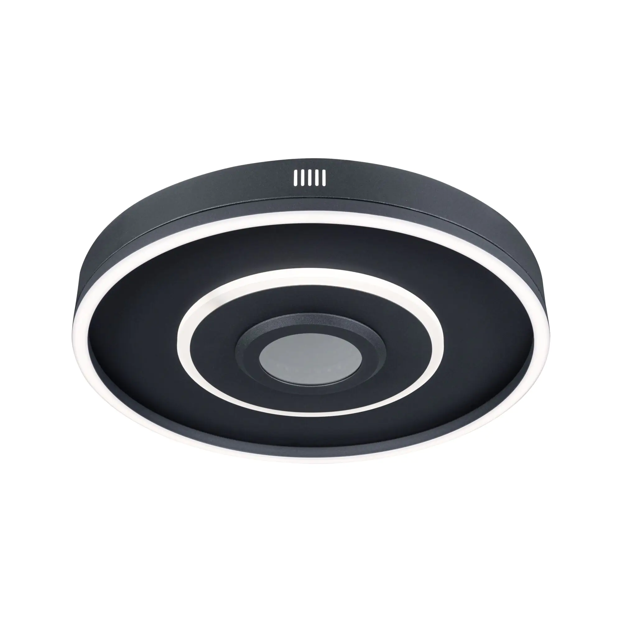 Paulmann LED Deckenleuchte Spaceglow Four schwarz matt Ø 39 cm RGBW