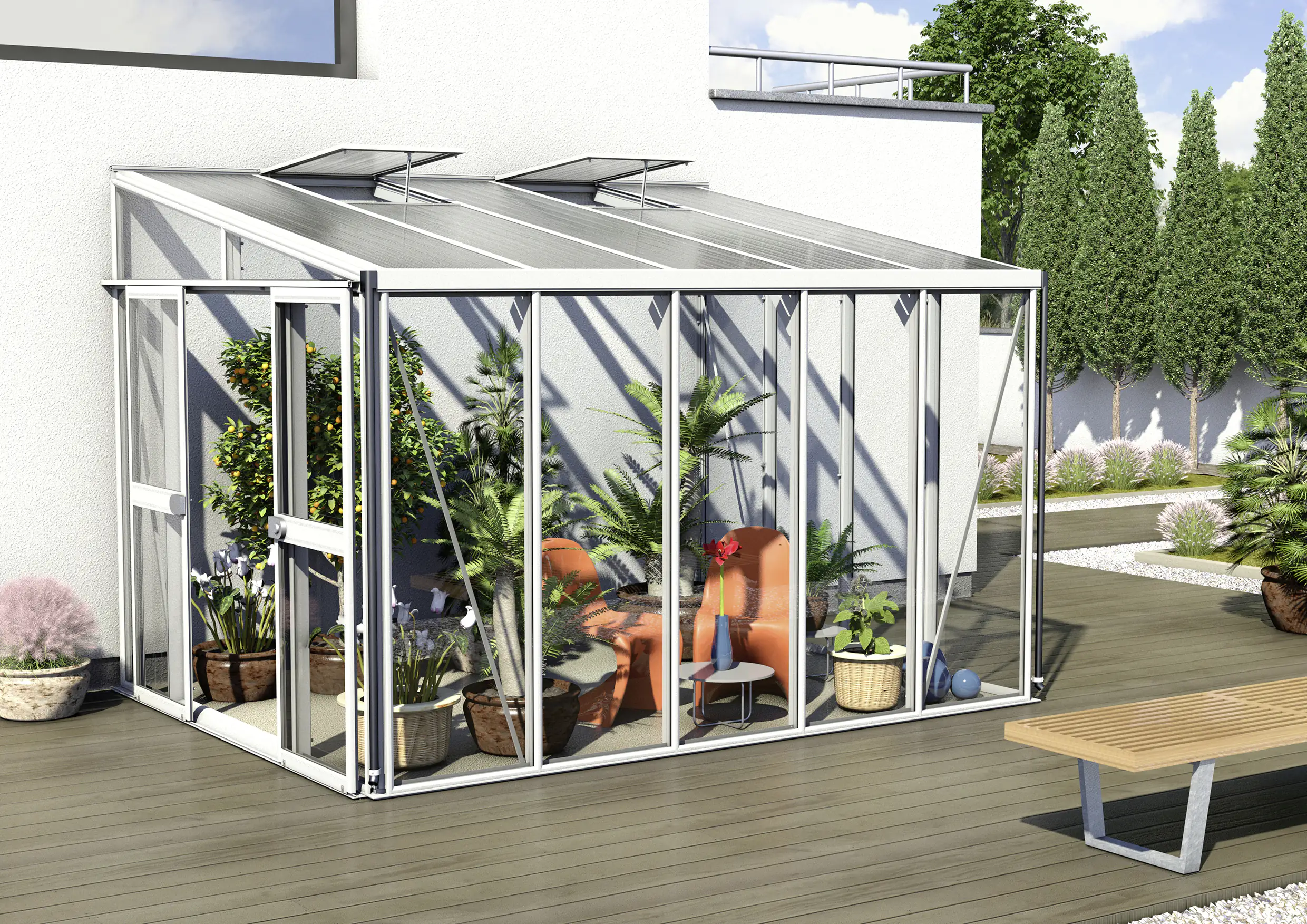 Vitavia Pavillon-Nachrüstset Helena 8600 3 mm ESG