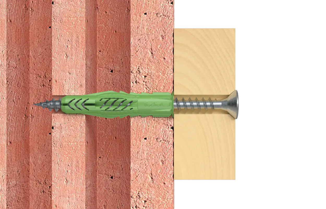 Fischer Universaldübel-Set UX green 8.0 x 50 mm - 5 Stück
