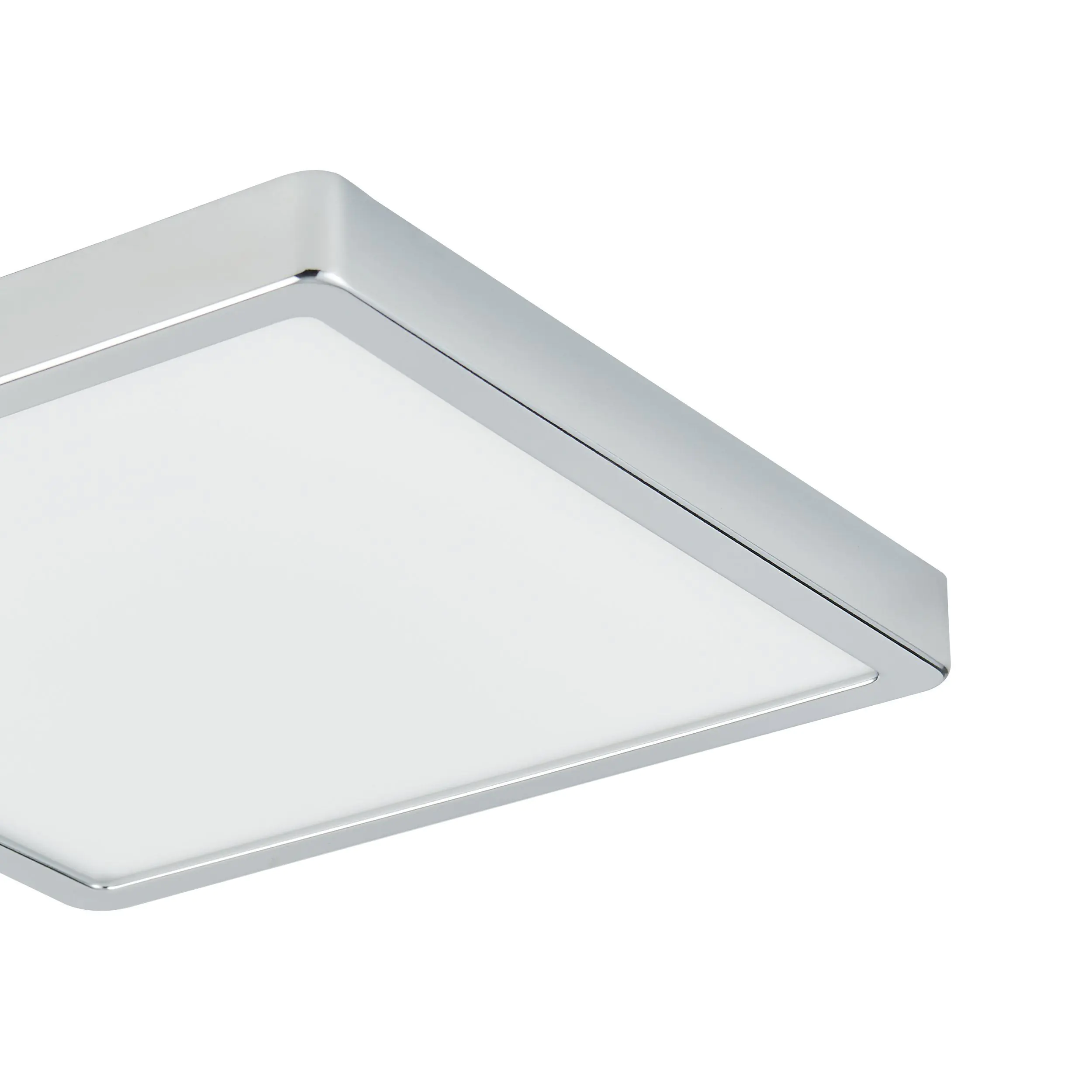 Eglo LED Aufbauleuchte Fueva 5 chrom 28,5 x 28,5 cm neutralweiß