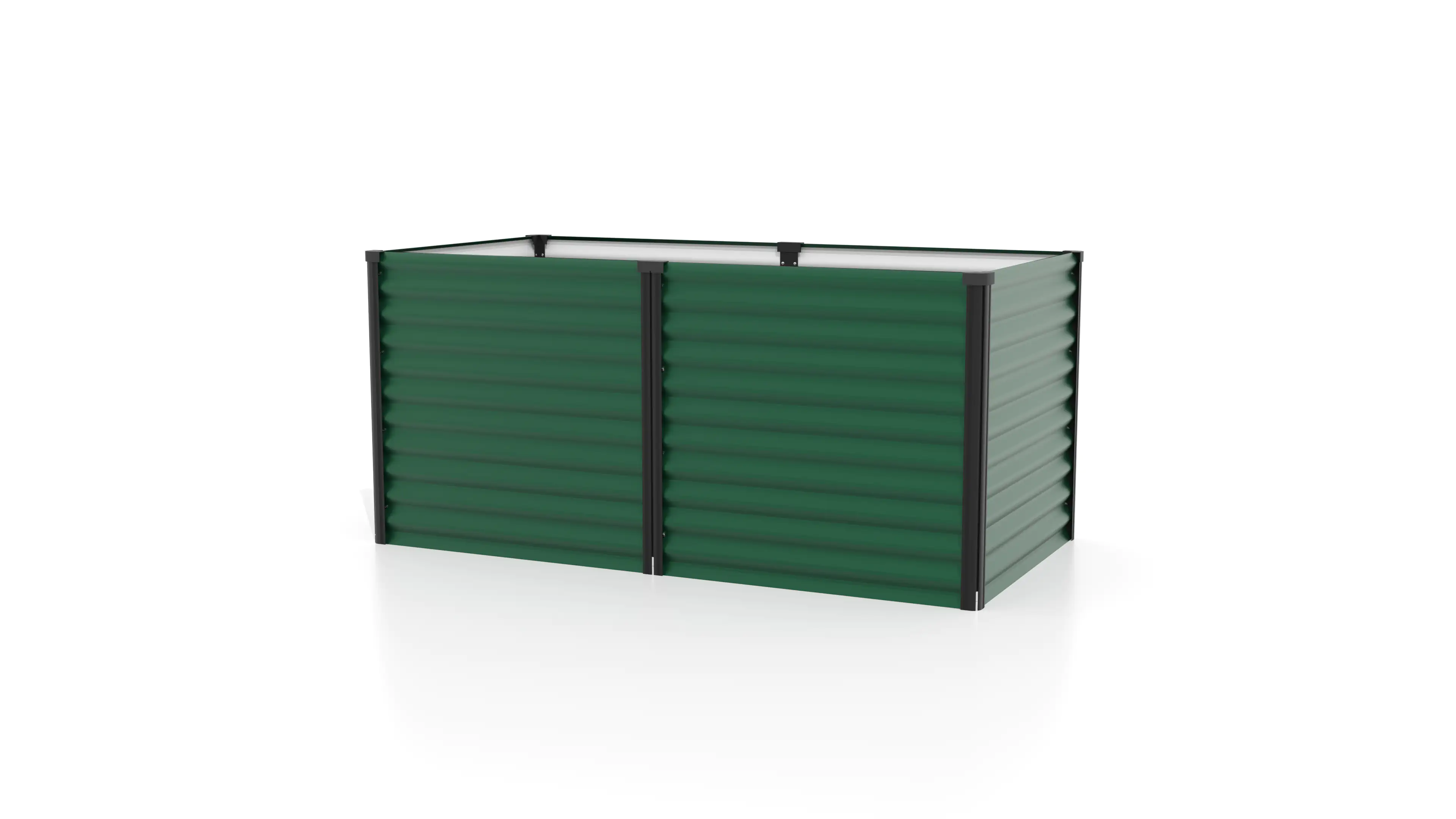 Vitavia Hochbeet Meta 96 x 188 x 86 cm seegras/schwarz