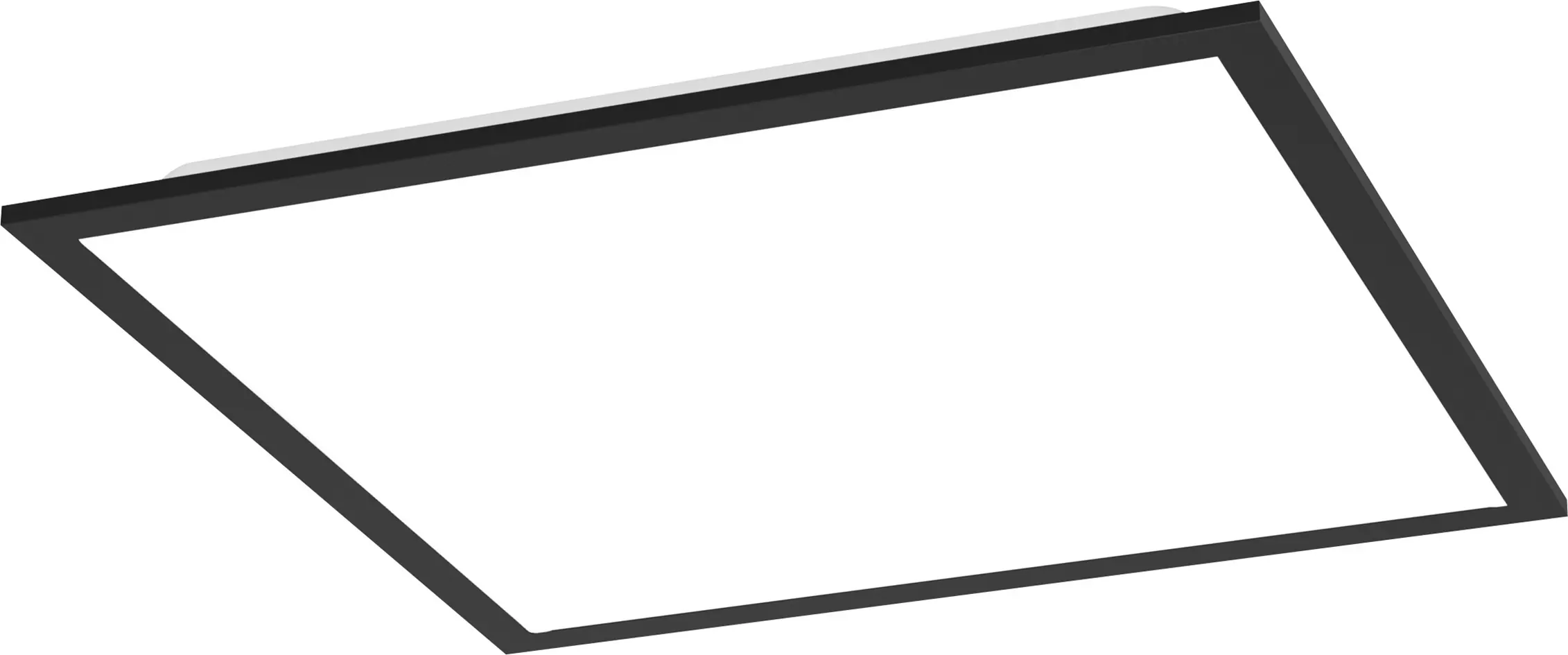 Eglo LED Deckenleuchte Moradillo schwarz 39,5 x 39,5 cm warmweiß-kaltweiß