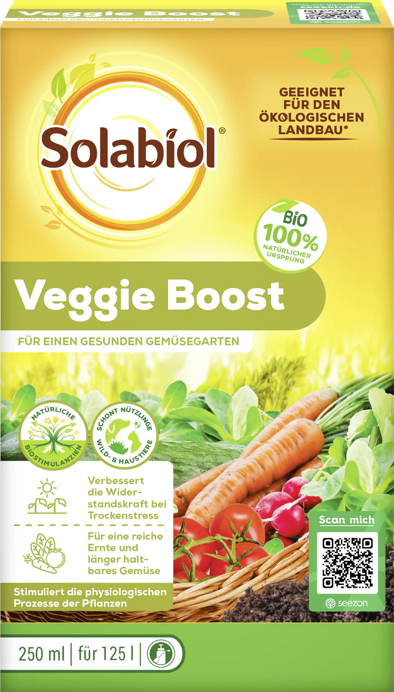 Solabiol Veggie Boost Pflanzenstärkungsmittel 250 ml