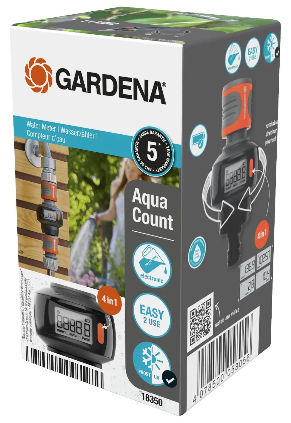 Gardena Wassermengenzähler AquaCount