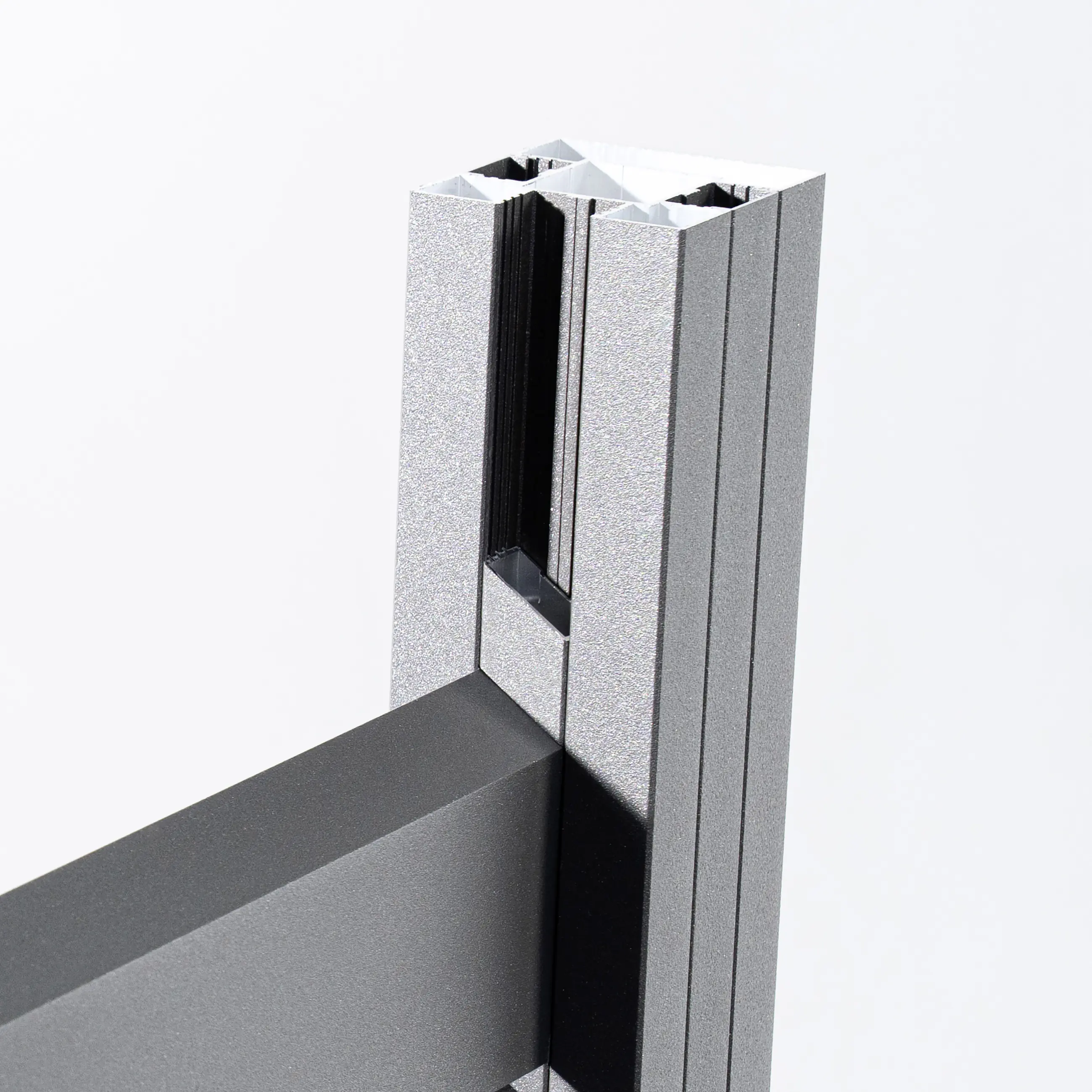 Ambiente Alu-Zaun Grundset Rhombus MAXI 187 x 124,2 cm grau
