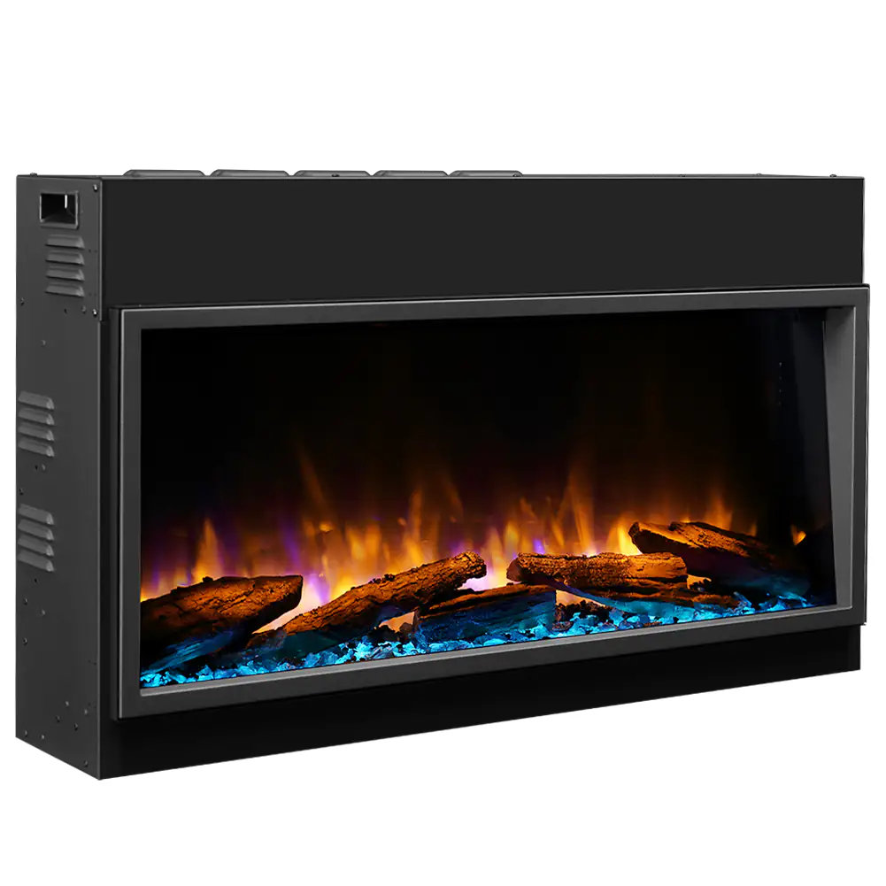 Balderia Elektrokamin schwarz Amazona 36 1000/2000 Watt 56 x 93,2 cm