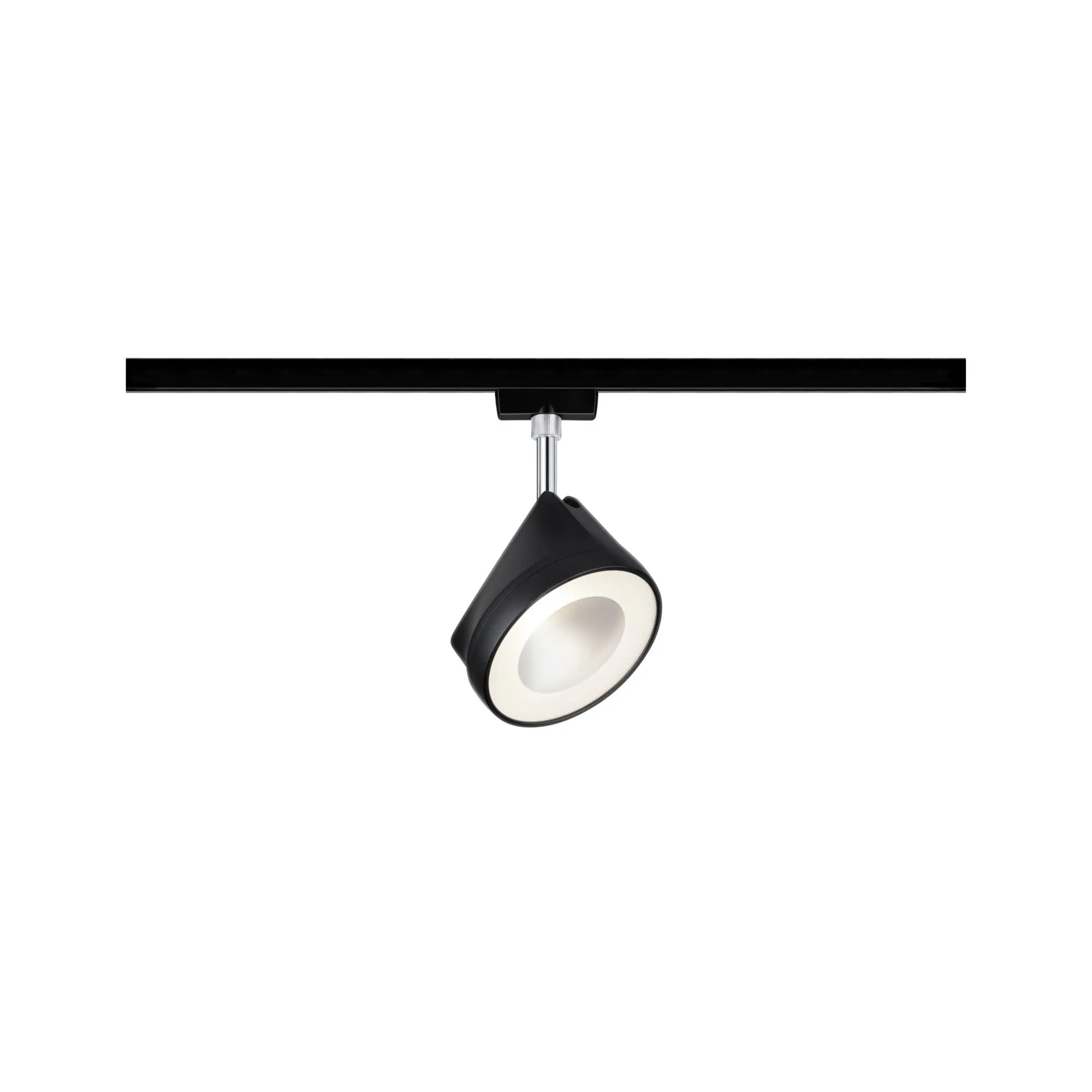 Paulmann URail LED Schienenspot Arena schwarz-matt 19,1 x 12,3 cm dimmbar