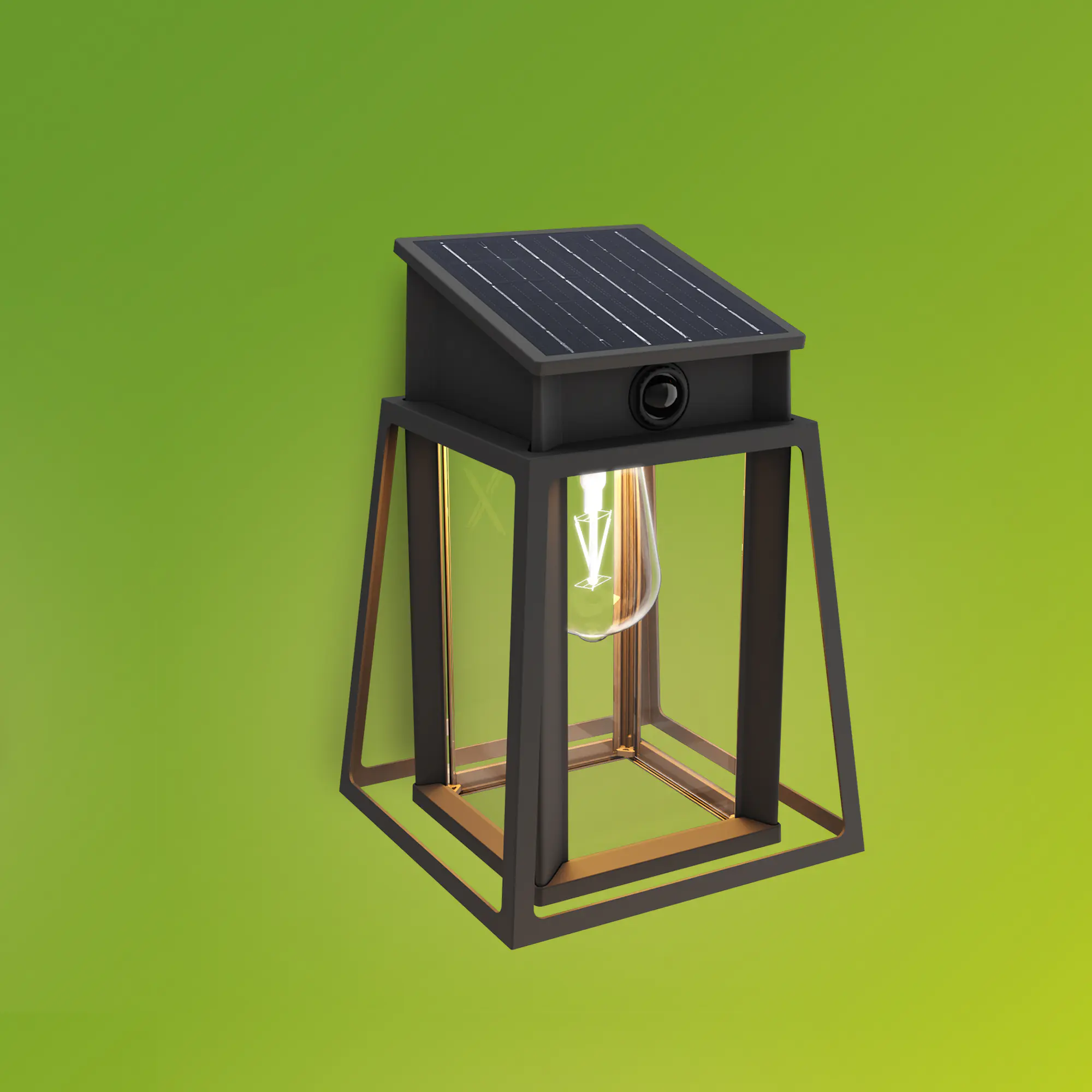 Philips Solar Wandleuchte Lysin Wand 33,5 x 23,5 x 23,5 cm warmweiß
