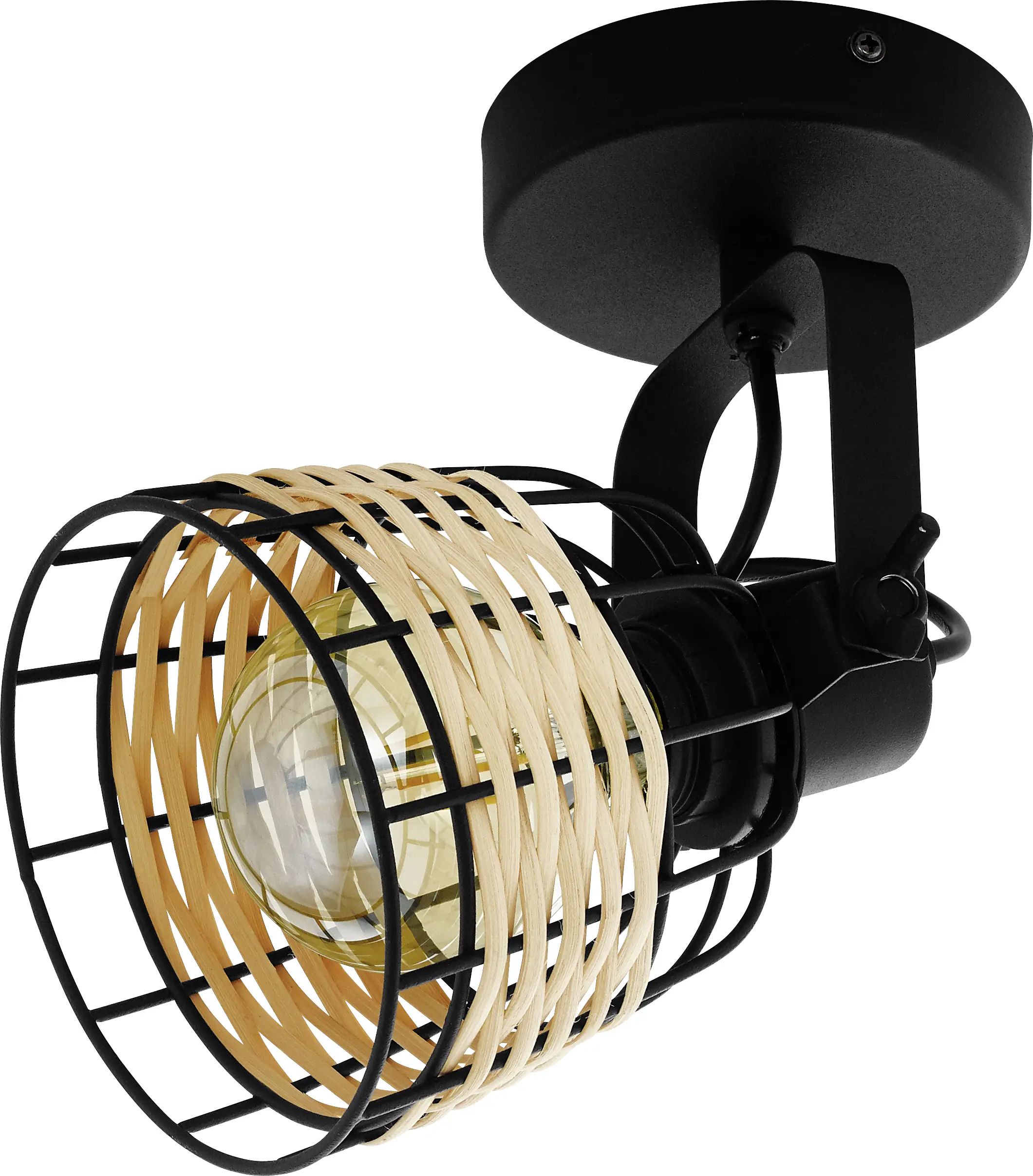 Eglo 1er Spot Anwick 1 natur 20 x 14 cm E27, max. 60 W