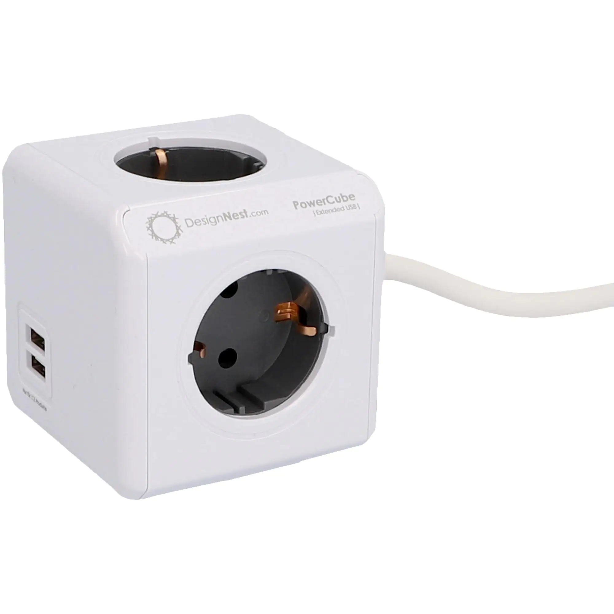 Power Cube 4 + 2 USB 1,5 m Kabel