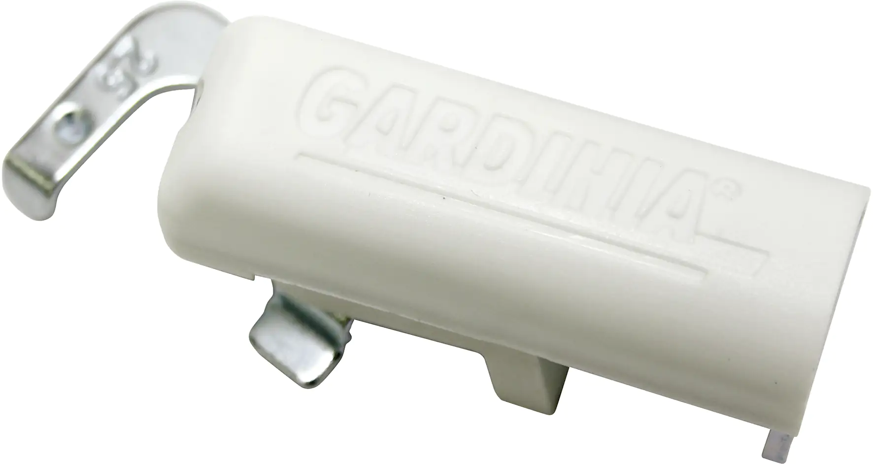 Gardinia Klemmträger für Aluminium-Jalousien weiß, Metall, 2 Stück
