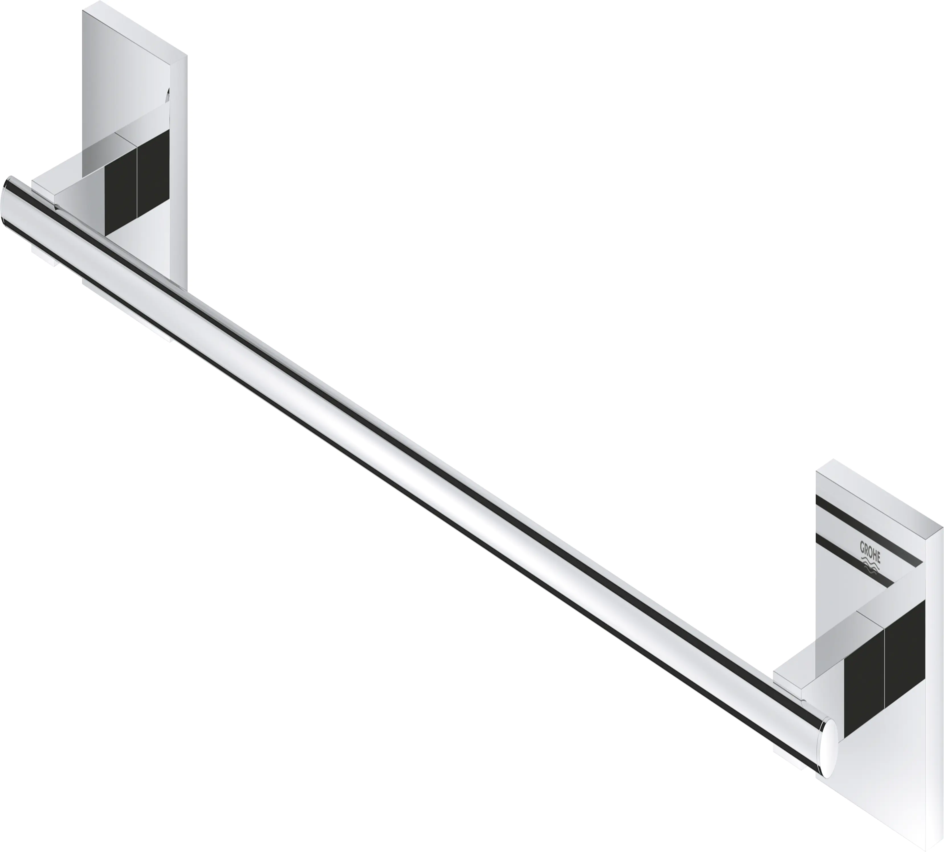 Grohe Start Cube Badetuchhalter chrom klebbar
