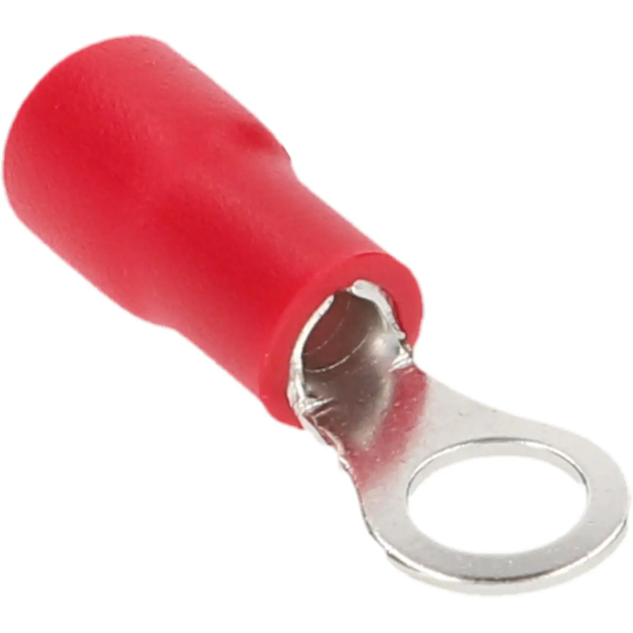 Cartrend Ring-Kabelschuhe M4 rot 20x