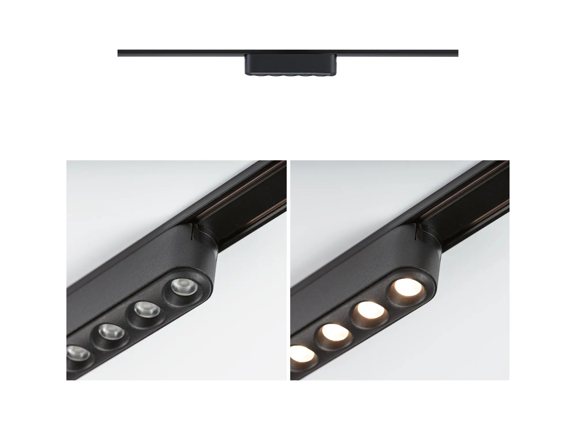 Paulmann LED-Lichtleiste Veya Lensia 6 W schwarz matt