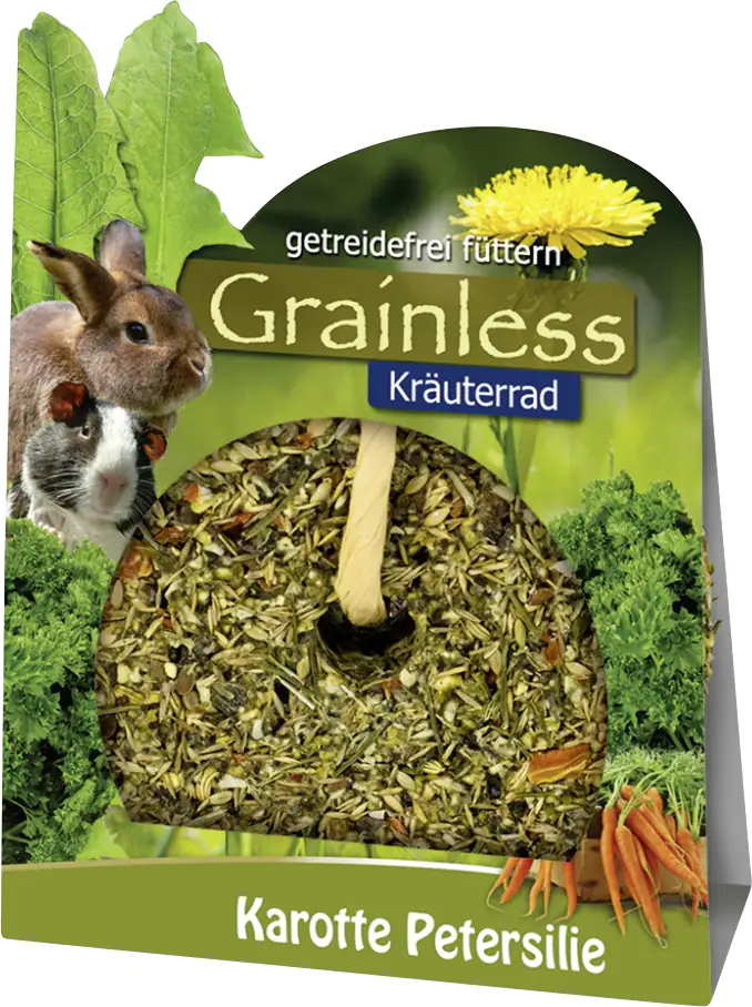 JR Grainless Kräuter-Rad Karotte-Petersilie