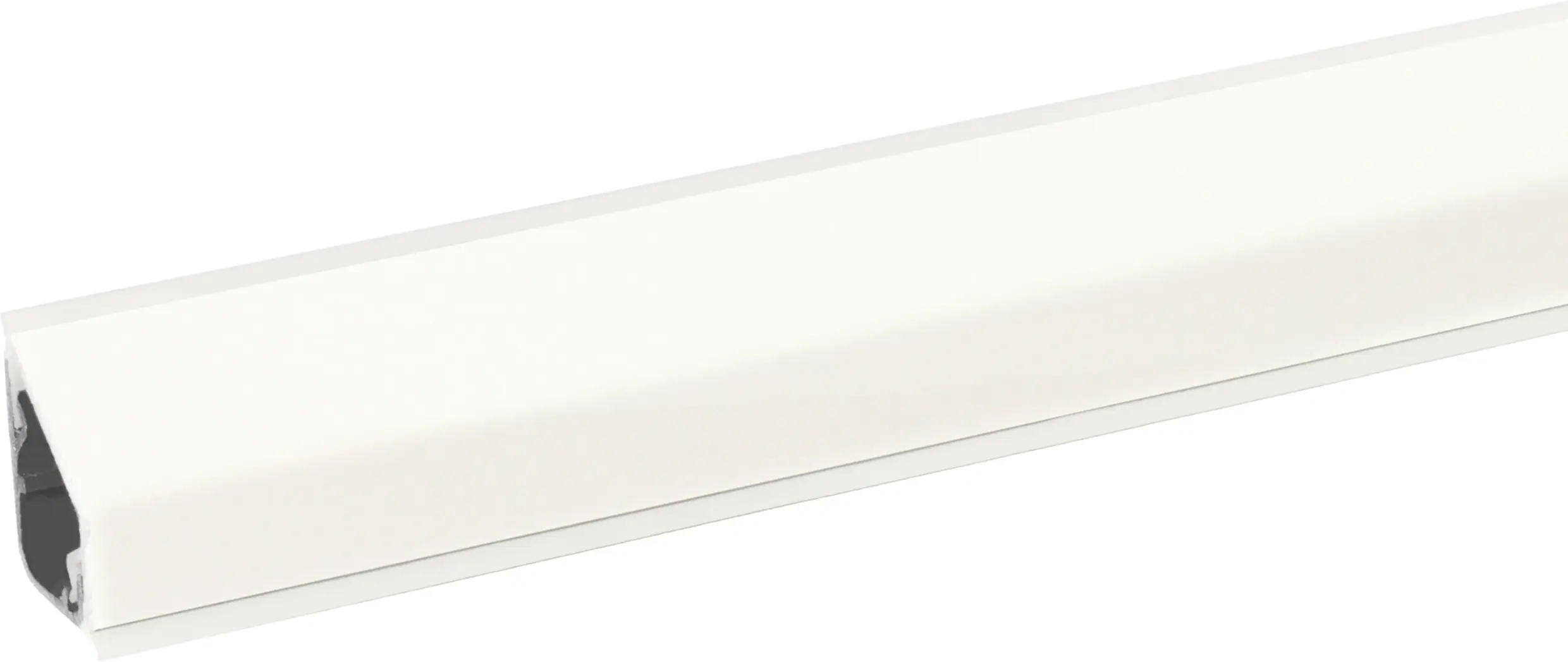 Kaindl Wandanschlusssystem 63,5 x 2,4 cm weiß