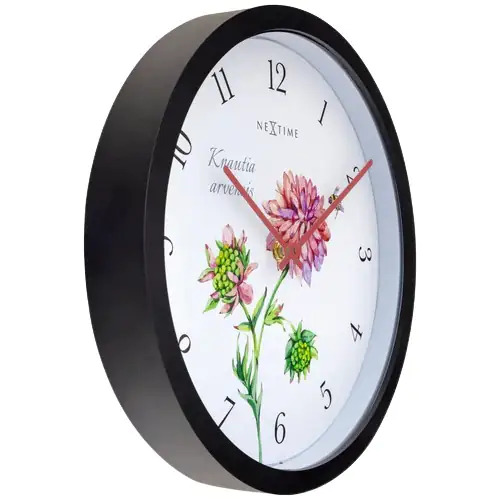 Nextime Außenwanduhr Knautia Ø 30 cm