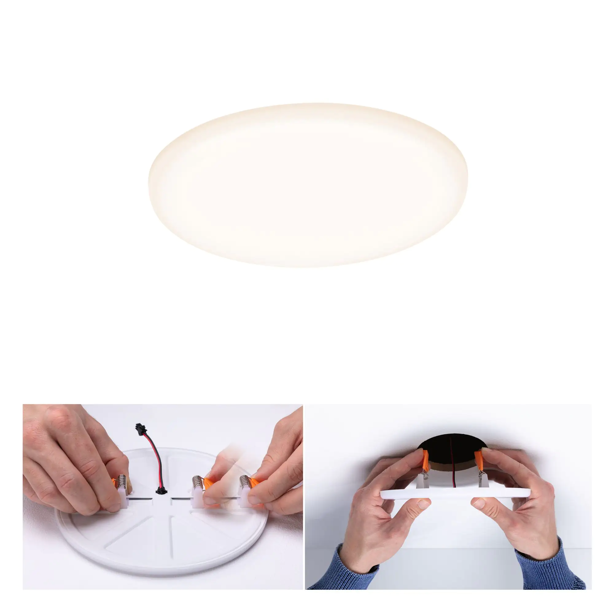 Paulmann LED Einbaupanel Veluna VariFit satin