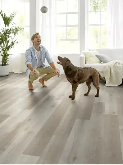 Amorim Handmuster Vinylboden Whitewashed Rustic Oak