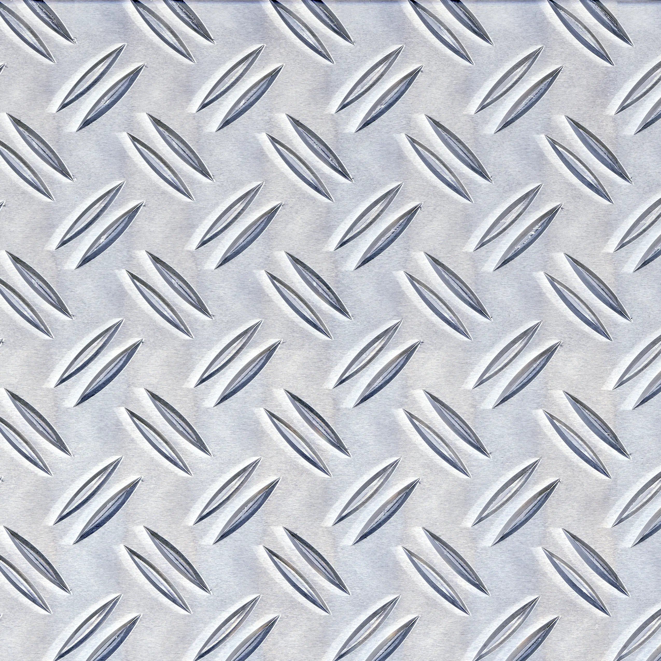 Alberts Strukturblech Aluminium natur 600 x 2,5 x 2000 mm Riffel-Prägung