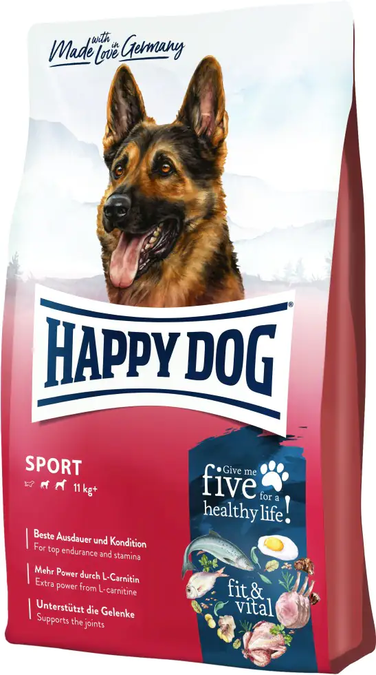 Happy Dog Fit & Vital Hundetrockenfutter Adult Sport 14 kg Mixed Protein