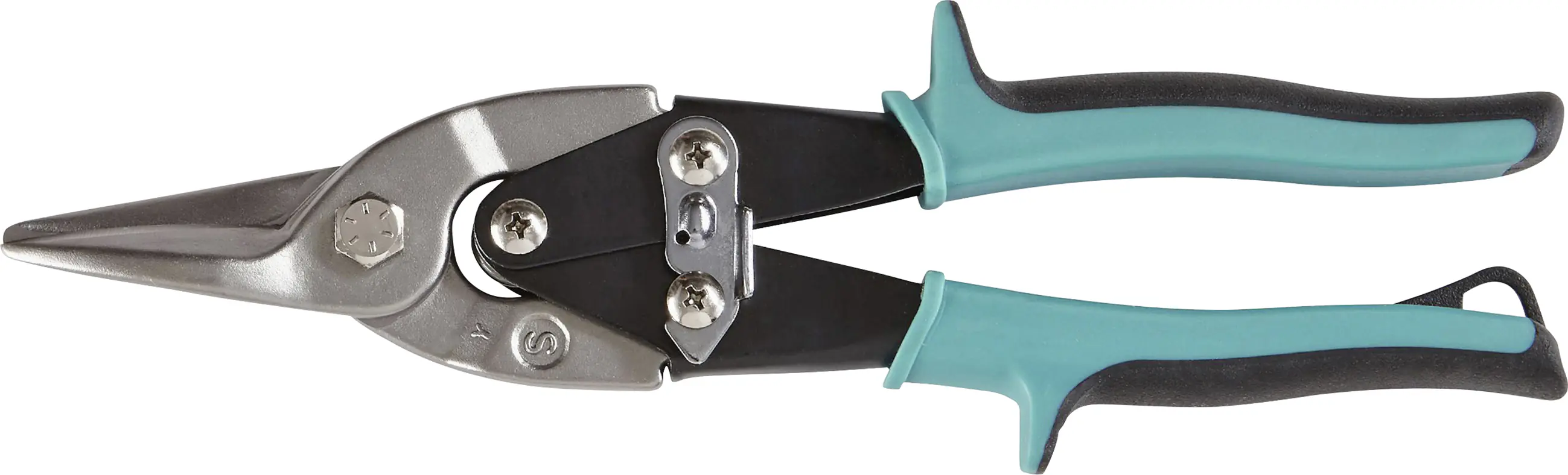 Wolfcraft Blechschere rechtsschneidend 255 mm für gerade- & Kurvenschnitte