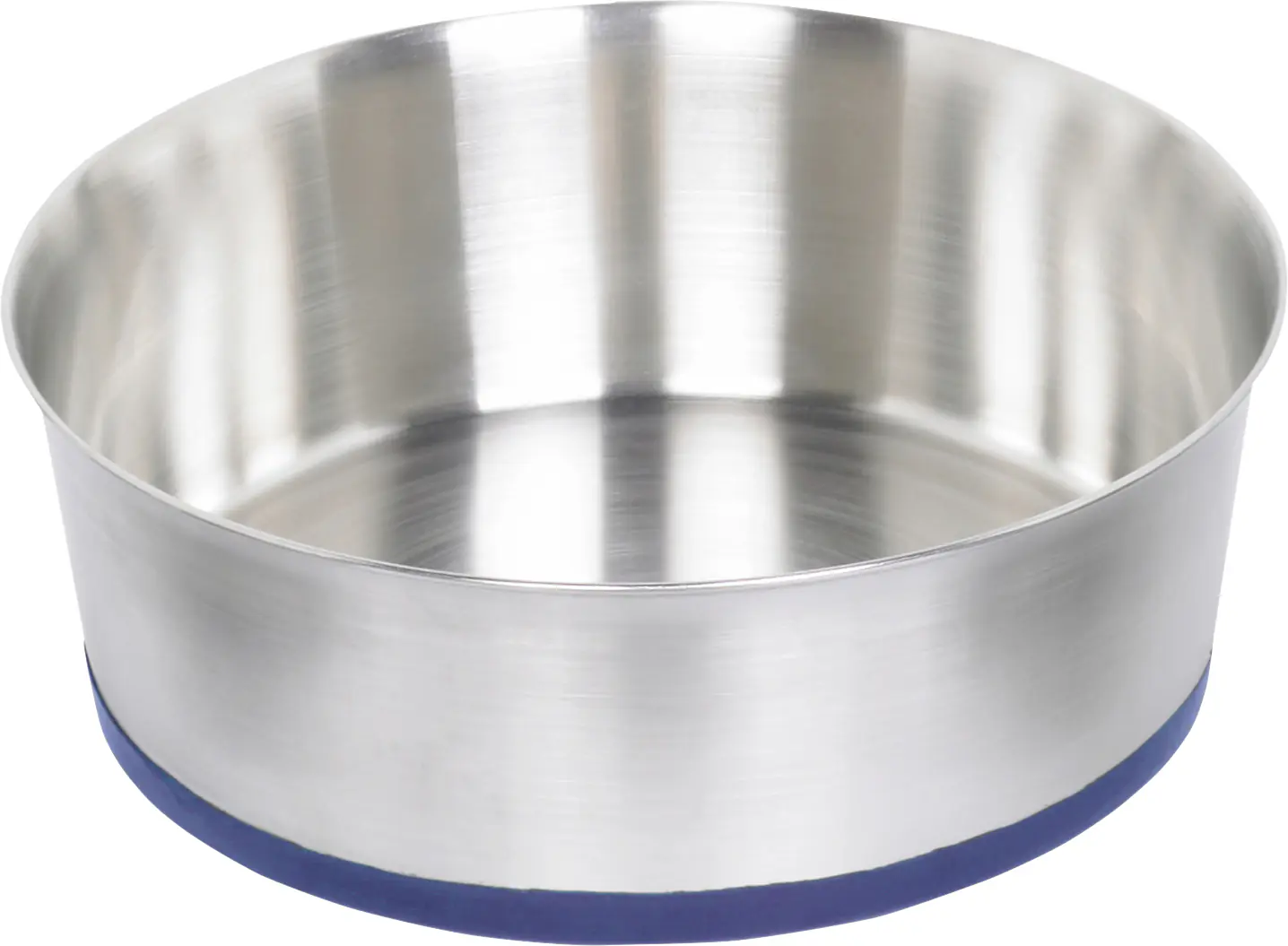 Nobby Hundenapf Edelstahl Heavy rutschfest Ø 21 cm - 1,9 L silber