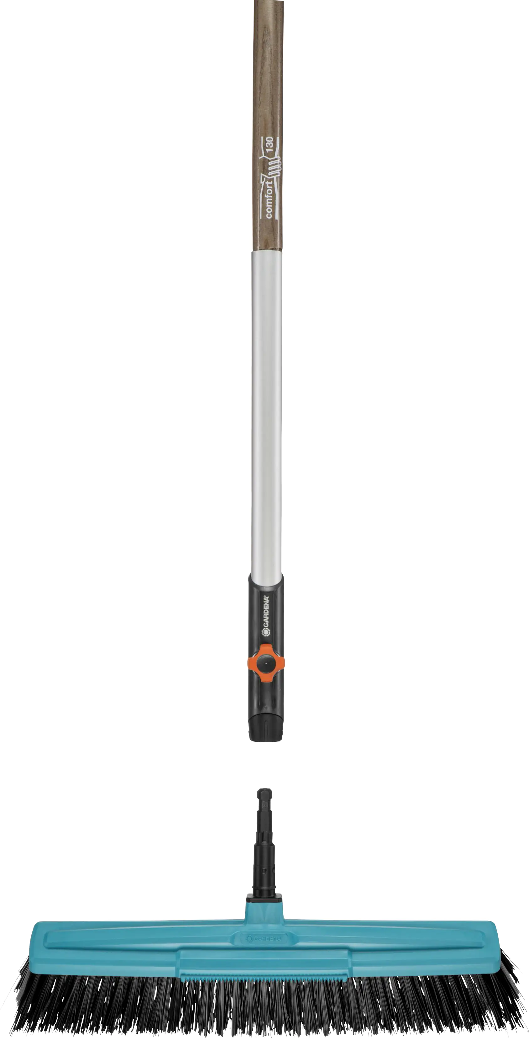 Gardena Straßenbesen inkl. Stiel 45 cm Arbeitsbreite