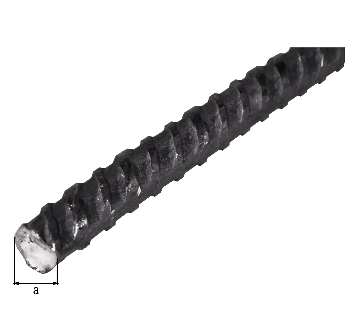 Alberts Beton-Riffelstahl 10 mm x 2 m