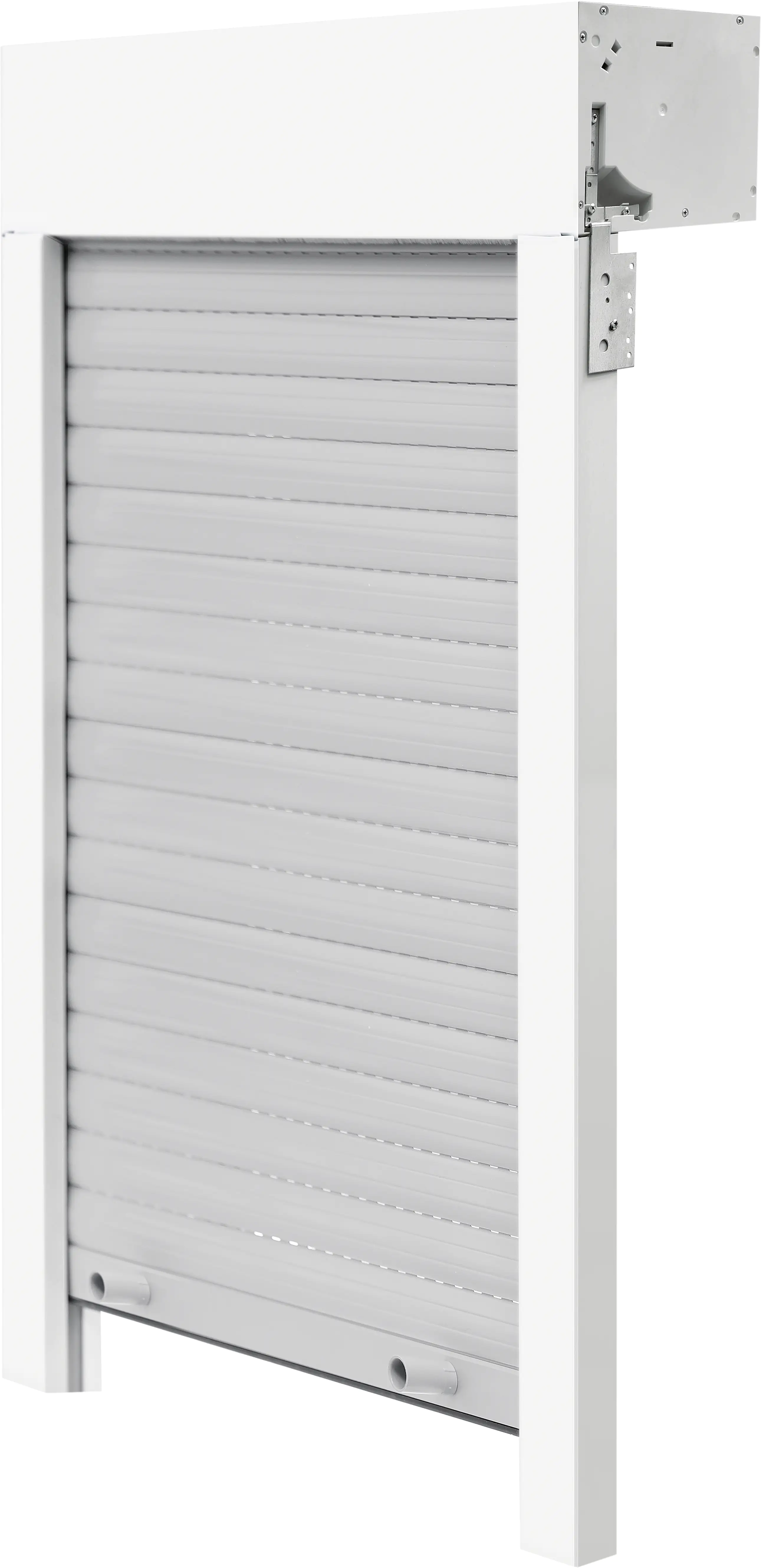 Schellenberg Aufsatzrollladen SB weiß/grau 120 x 140 cm