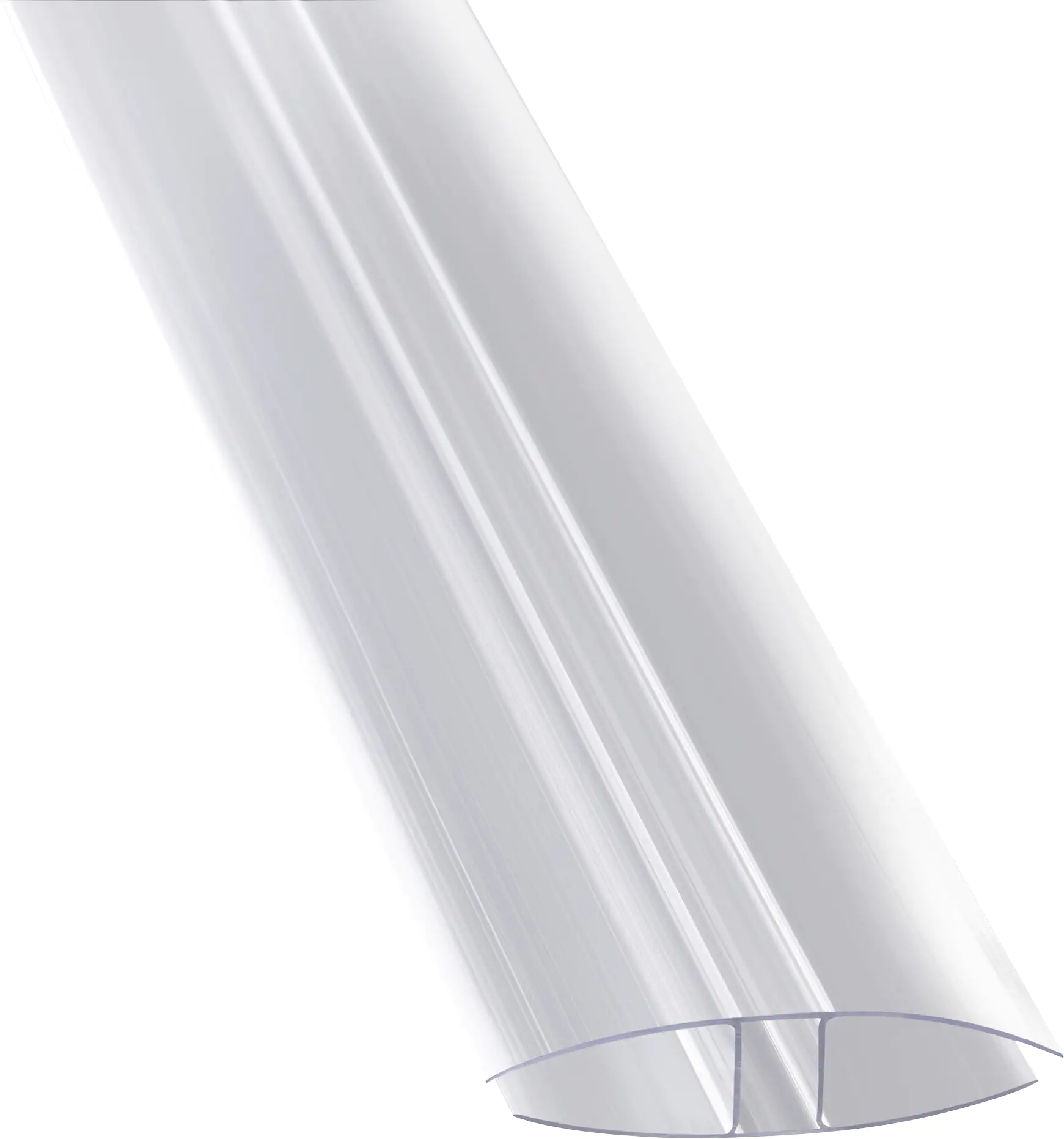 Gutta Polycarbonat H-Profil 200 cm 16 mm klar