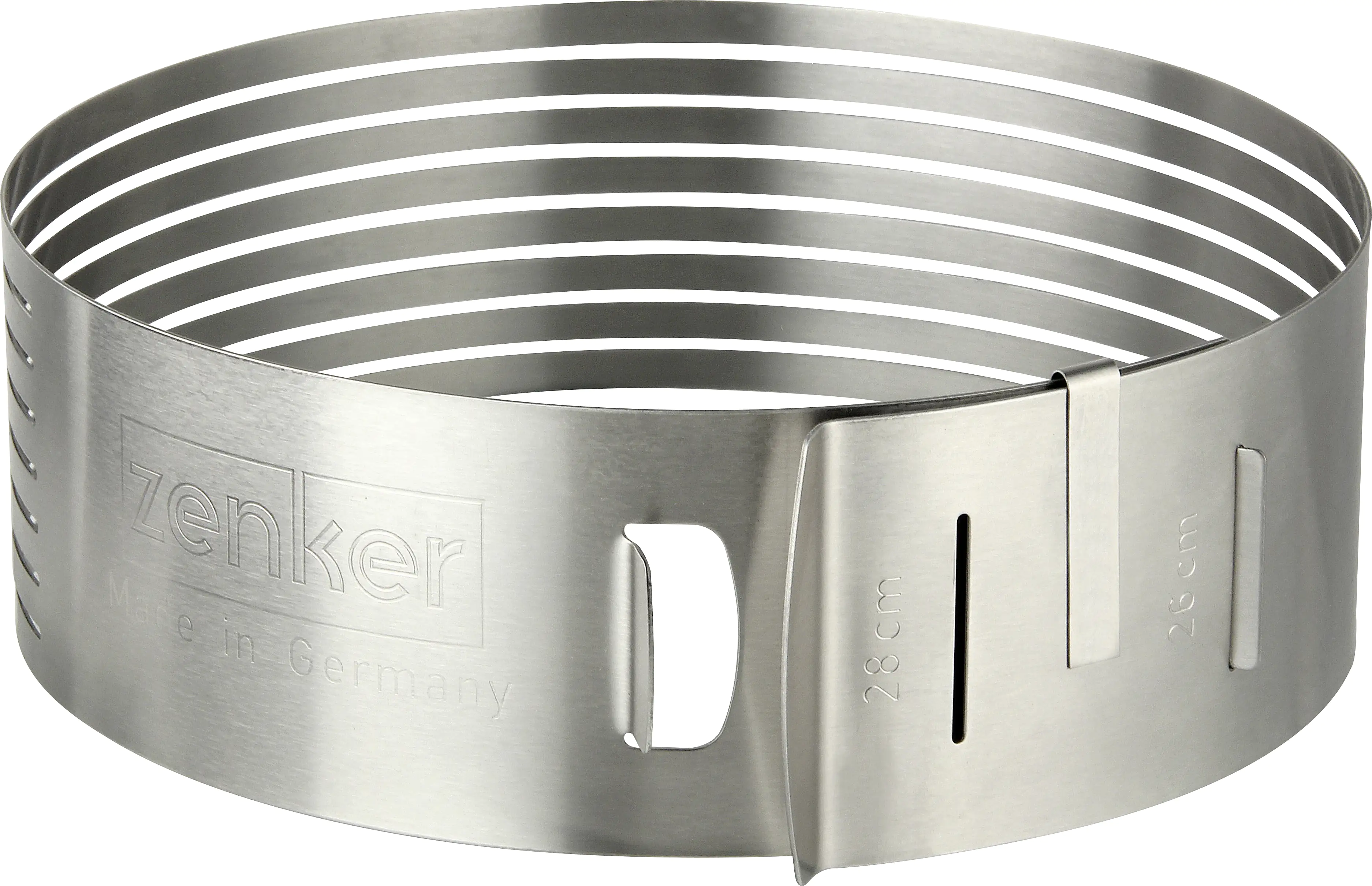 Zenker Tortenbodenschneidhilfe Patisserie 26-28 cm