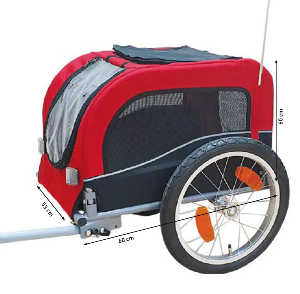 Nobby Fahrradanhänger Senlima für Hunde bis max. 15 kg